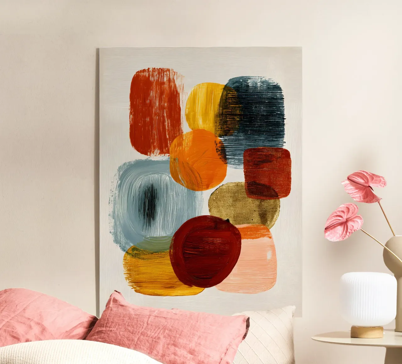 Amber Abstraction plexiglass da Abstrakt Atelier