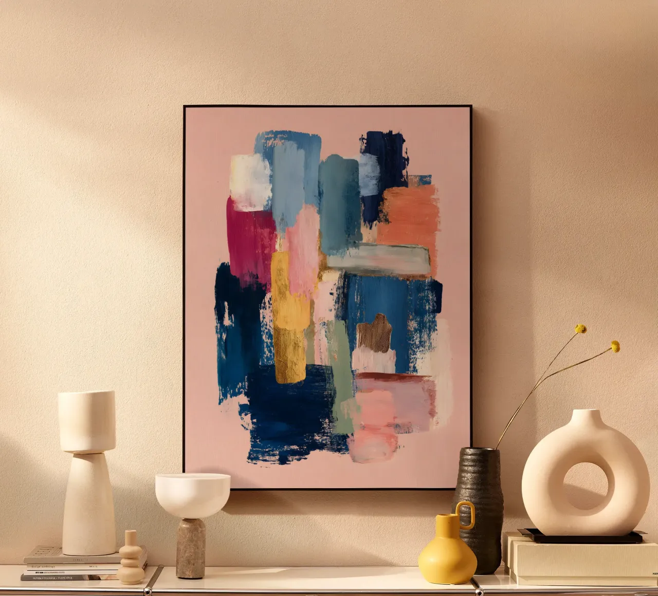 Midnight Harmony plexiglass da Abstrakt Atelier