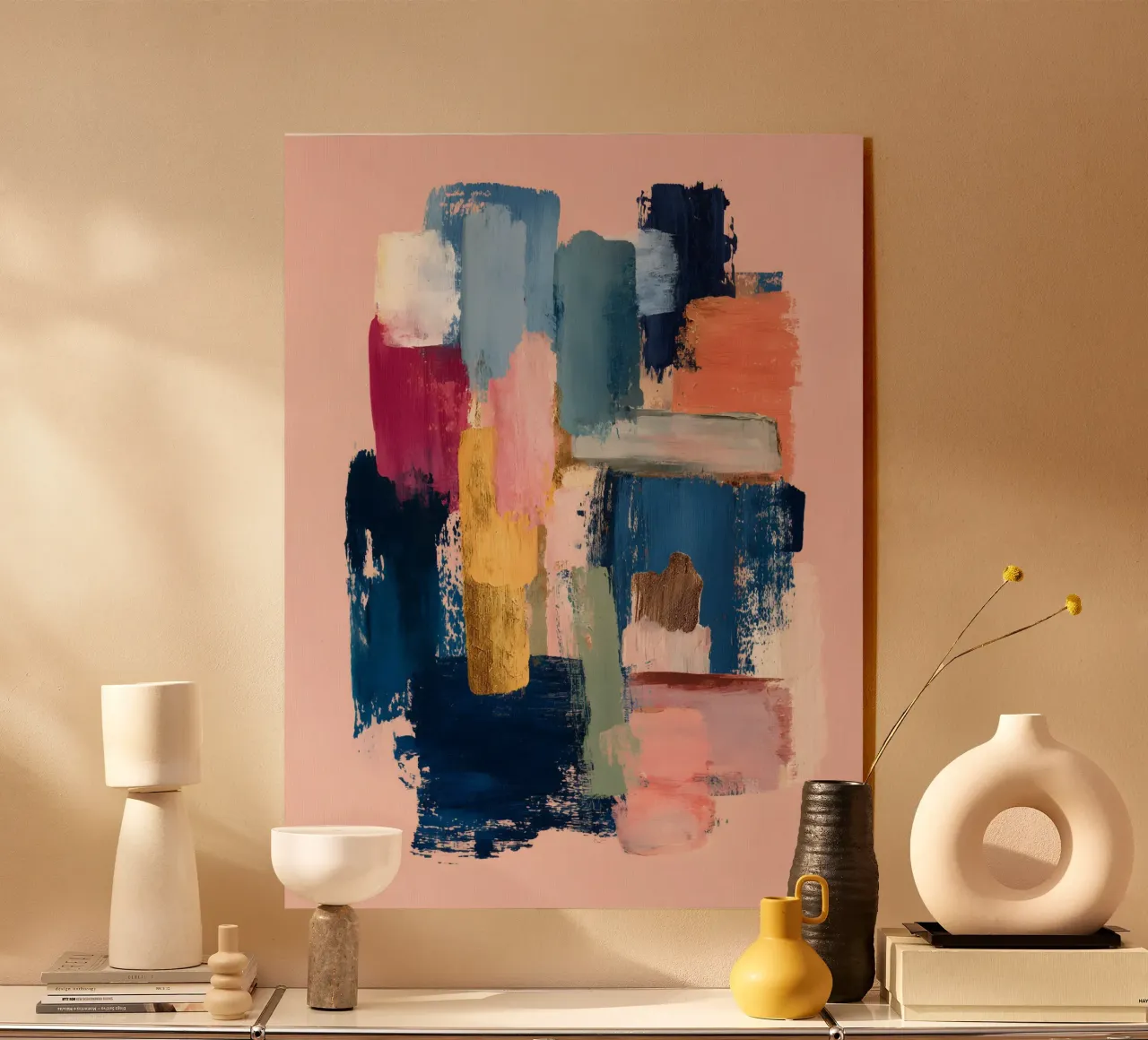 Midnight Harmony plexiglass da Abstrakt Atelier