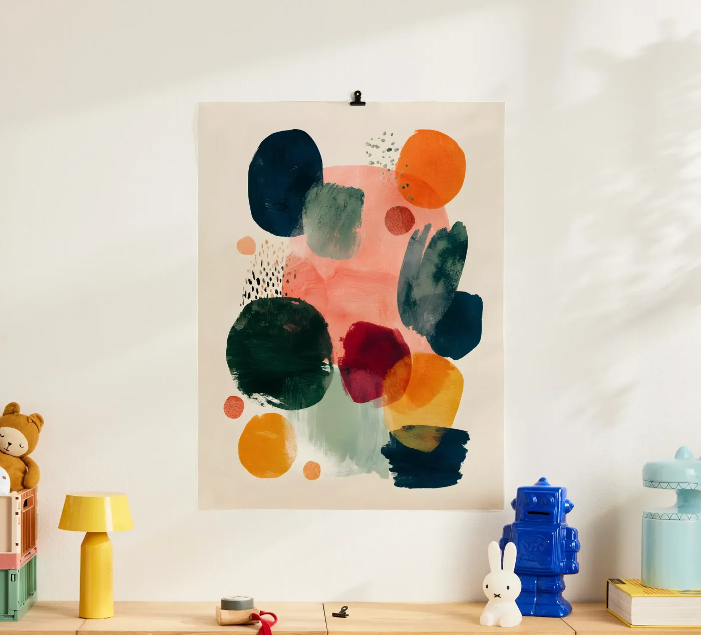 Sunset Motion Poster von Abstrakt Atelier