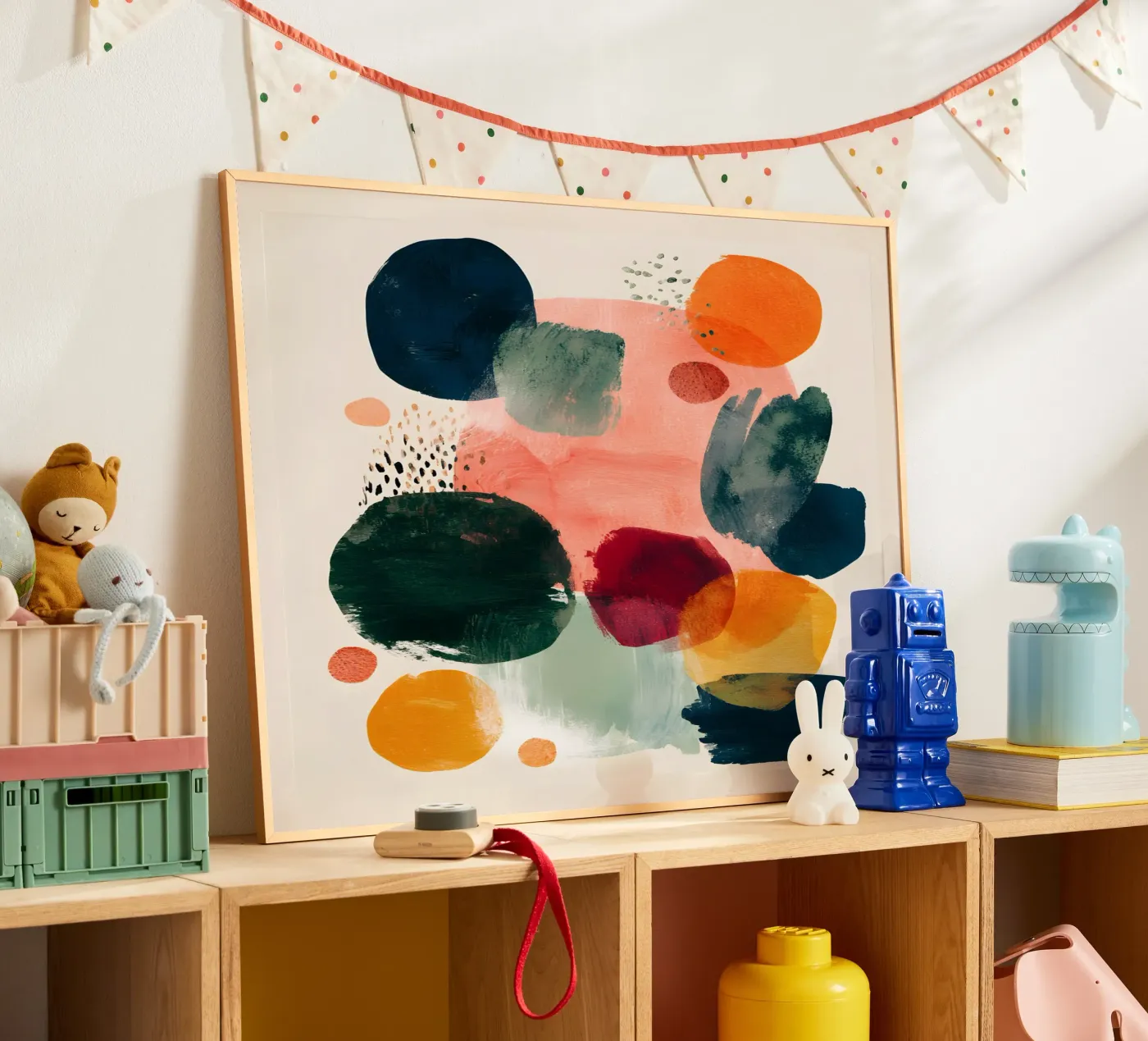 Sunset Motion Poster von Abstrakt Atelier