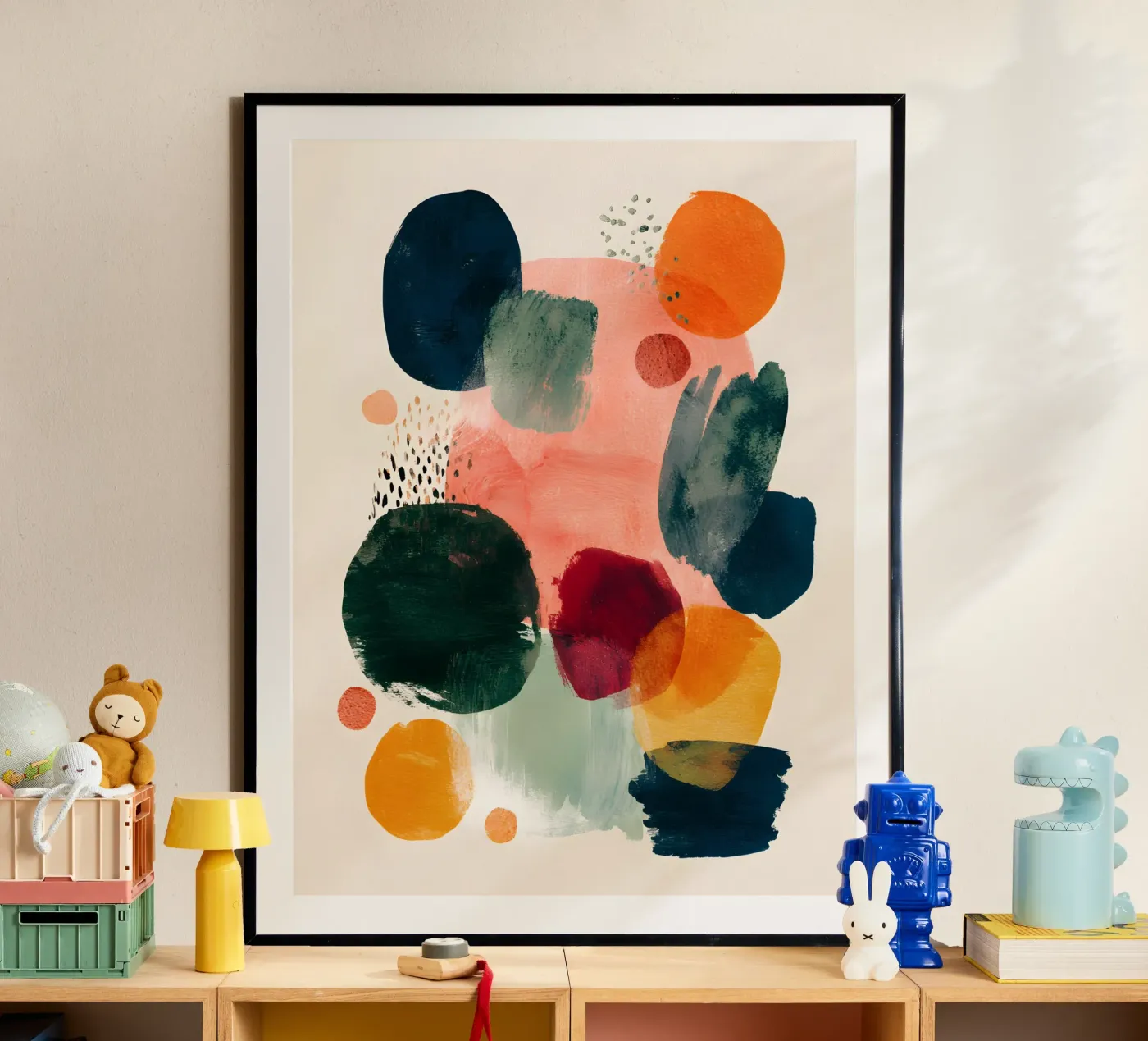 Sunset Motion Poster von Abstrakt Atelier