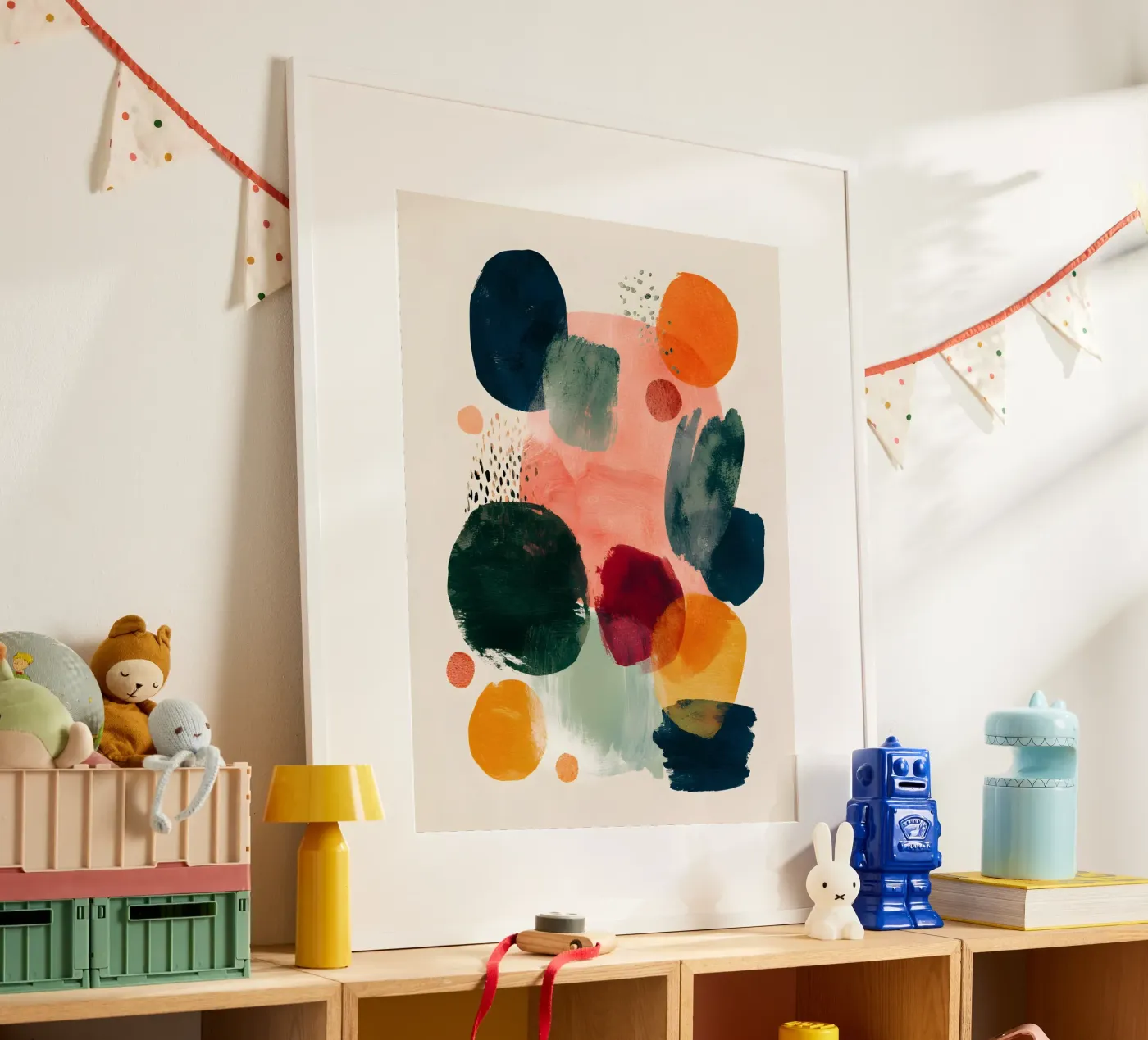 Sunset Motion Poster von Abstrakt Atelier