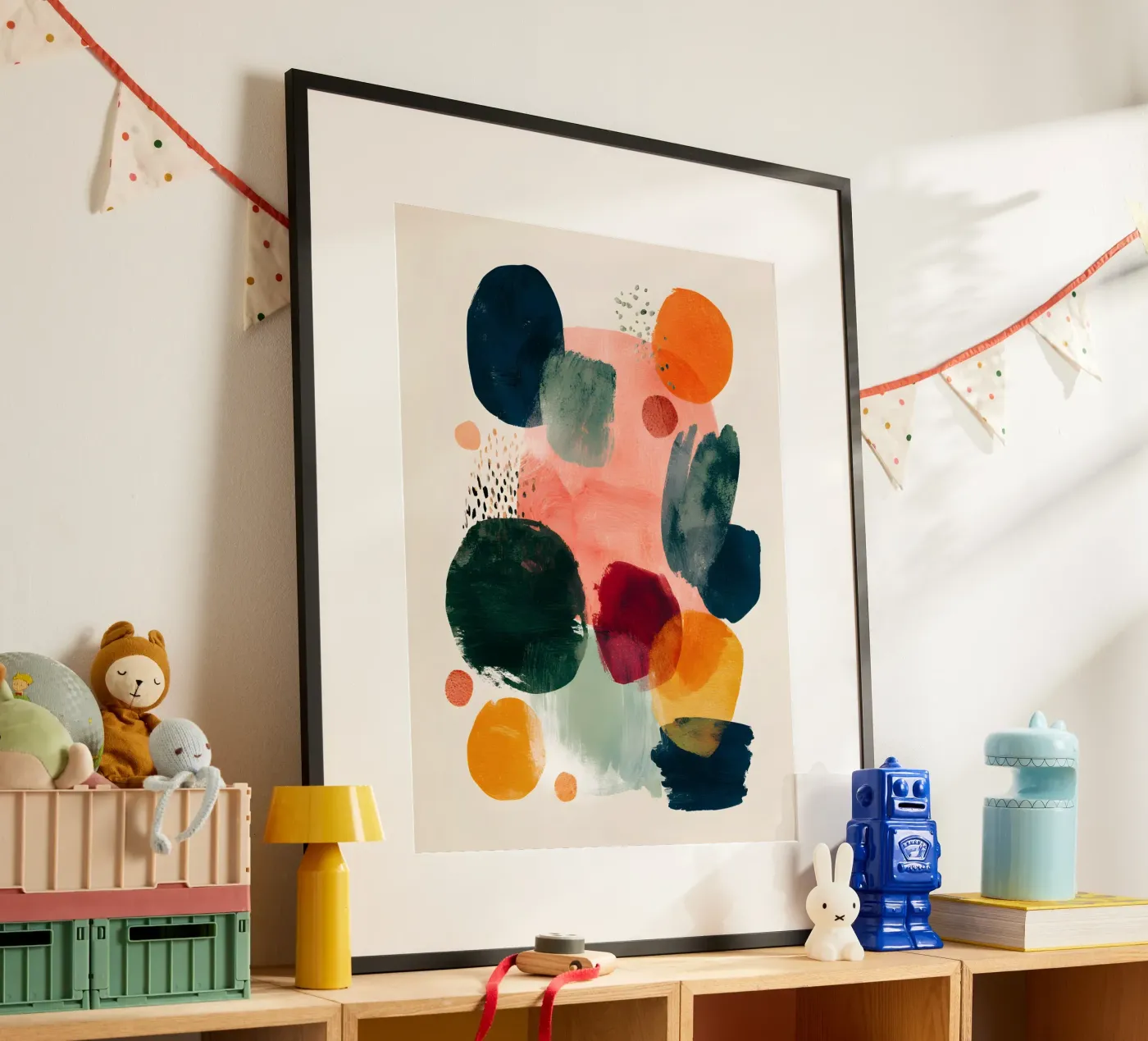 Sunset Motion Poster von Abstrakt Atelier