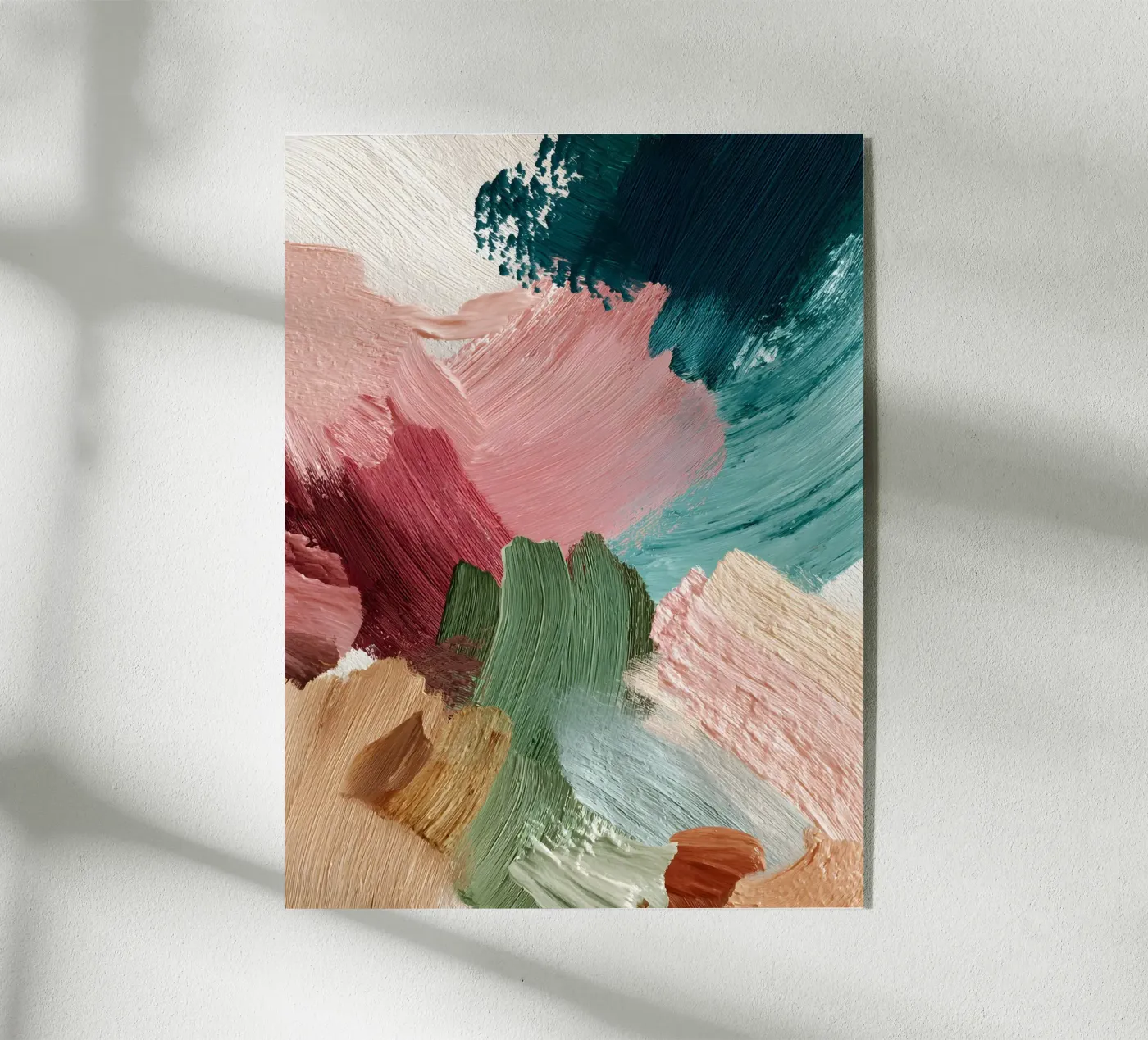 Soft Terrain acryl van Abstrakt Atelier