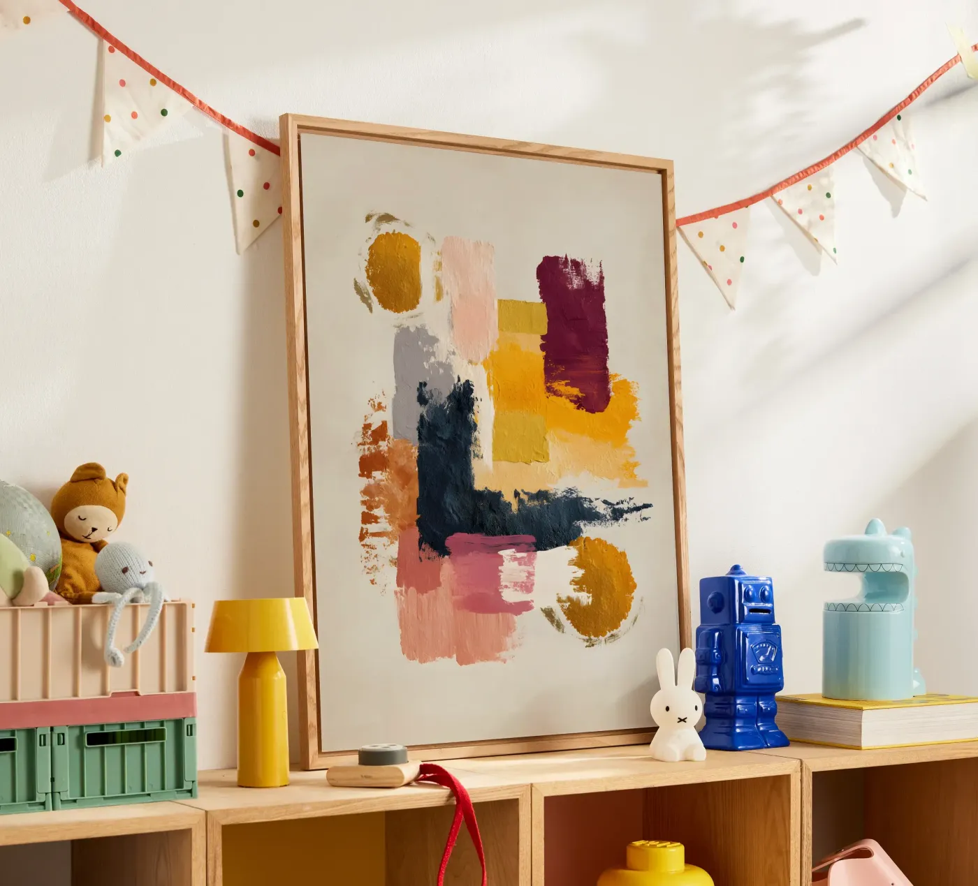 Golden Pulse plexiglass da Abstrakt Atelier