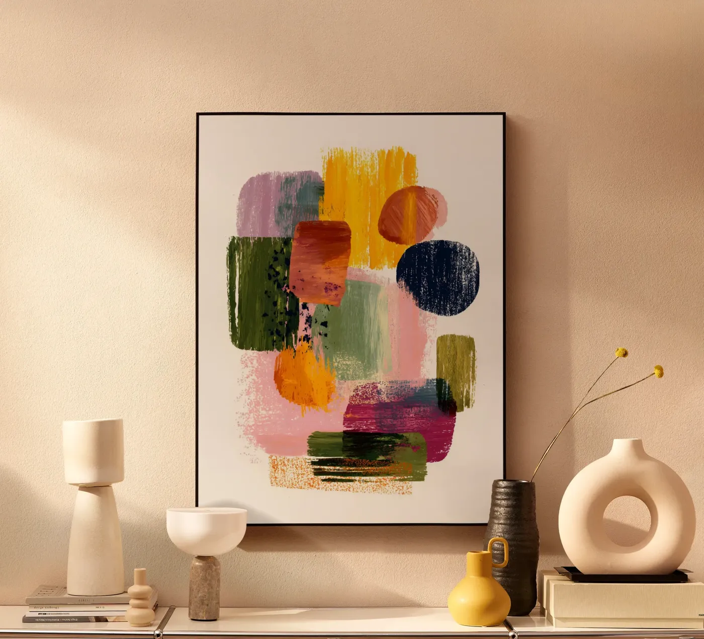 Color Field Motion plexiglass da Abstrakt Atelier