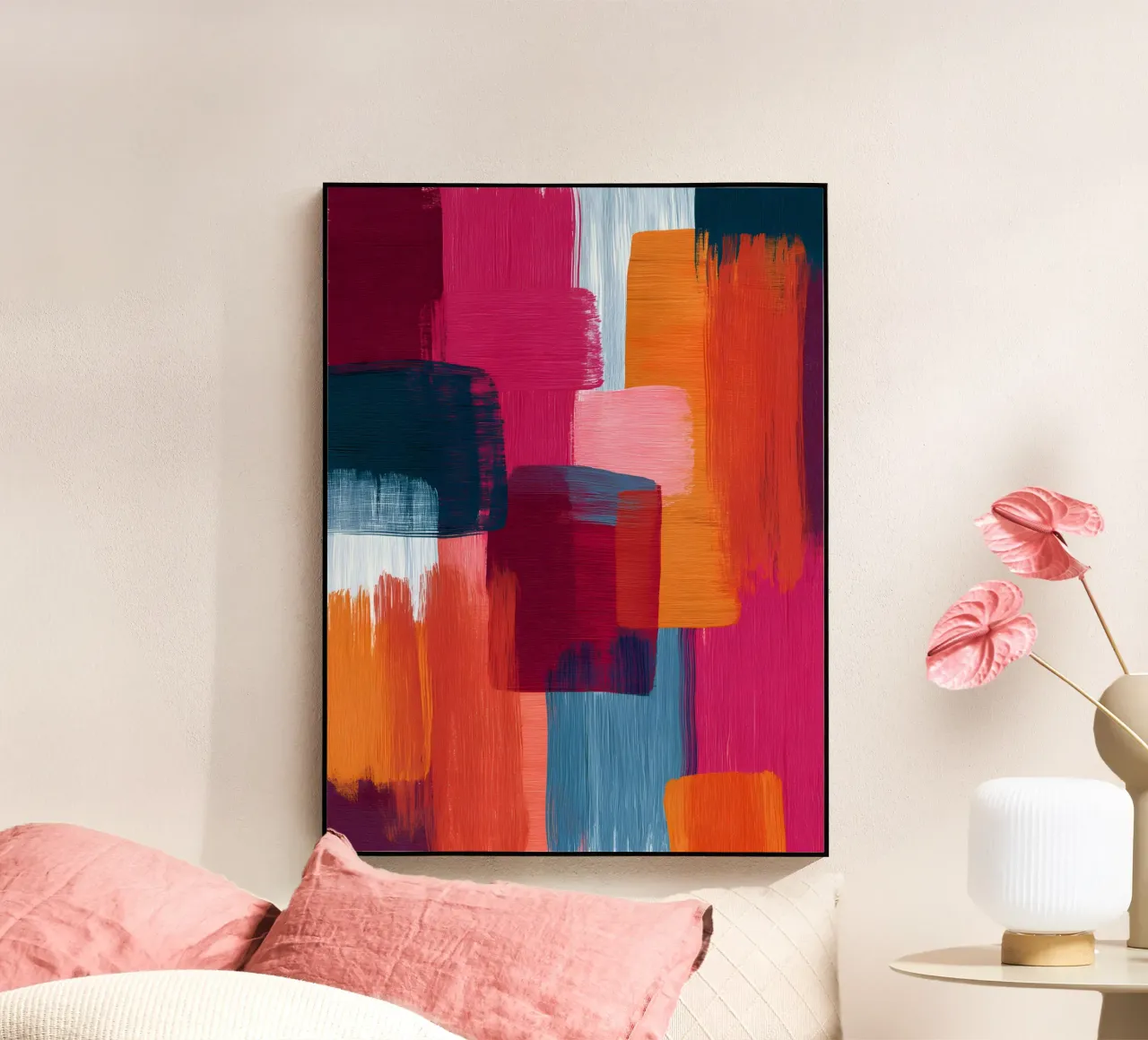 Vibrant Geometry plexiglass da Abstrakt Atelier