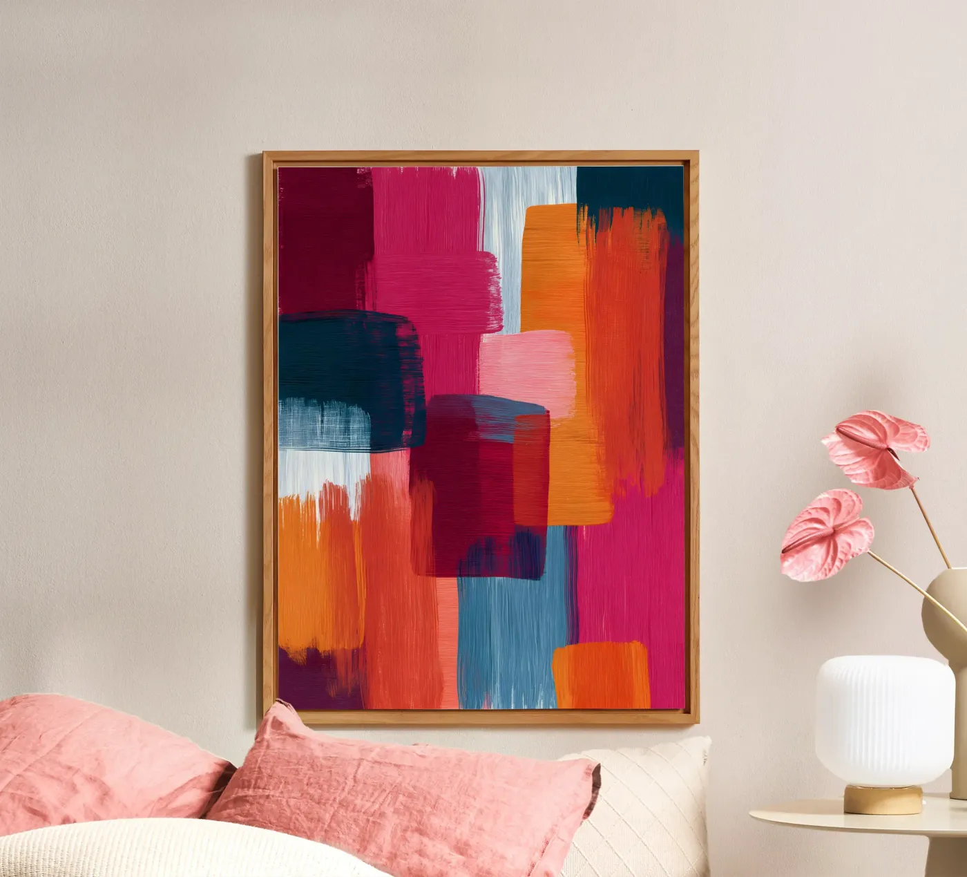 Vibrant Geometry pannello forex da Abstrakt Atelier