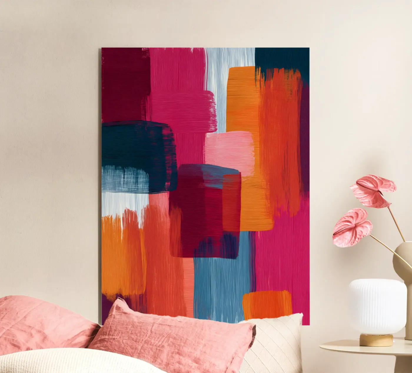 Vibrant Geometry pannello forex da Abstrakt Atelier