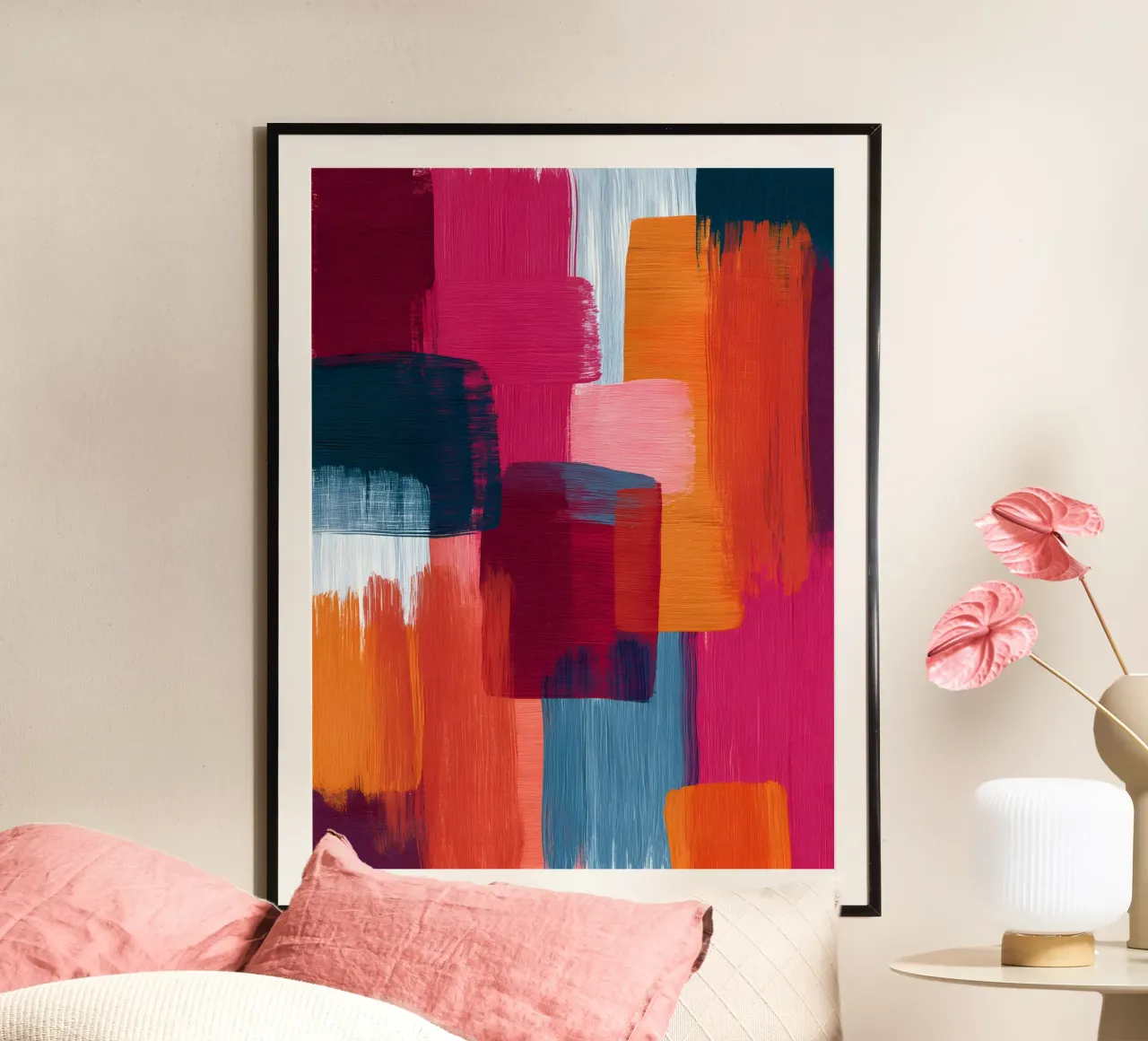 Vibrant Geometry poster da Abstrakt Atelier