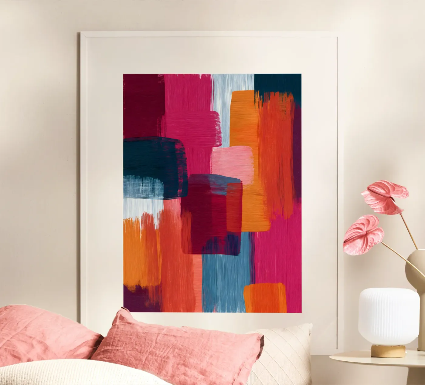 Vibrant Geometry poster da Abstrakt Atelier