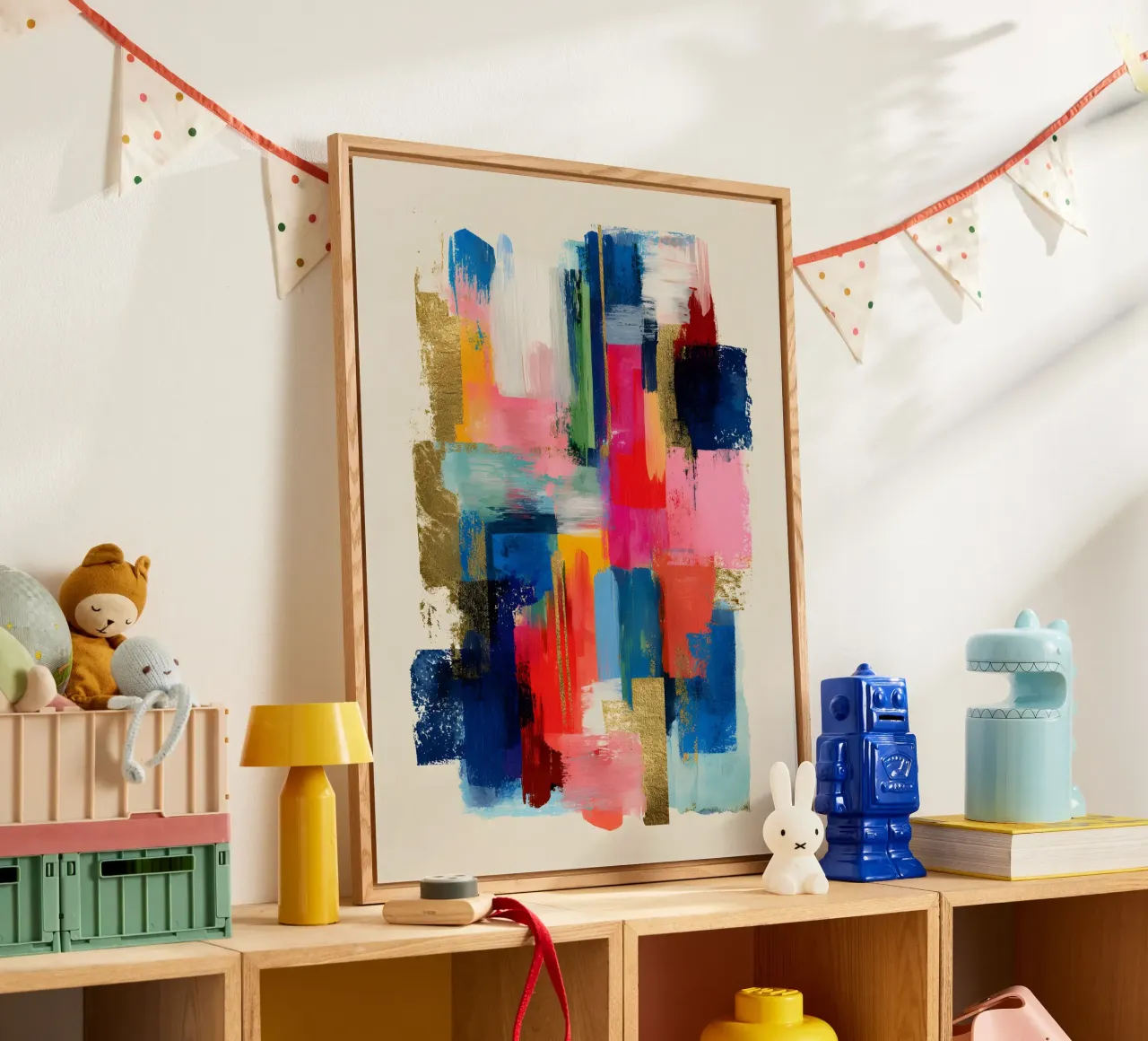 Neon Mind acrylic glass by Abstrakt Atelier