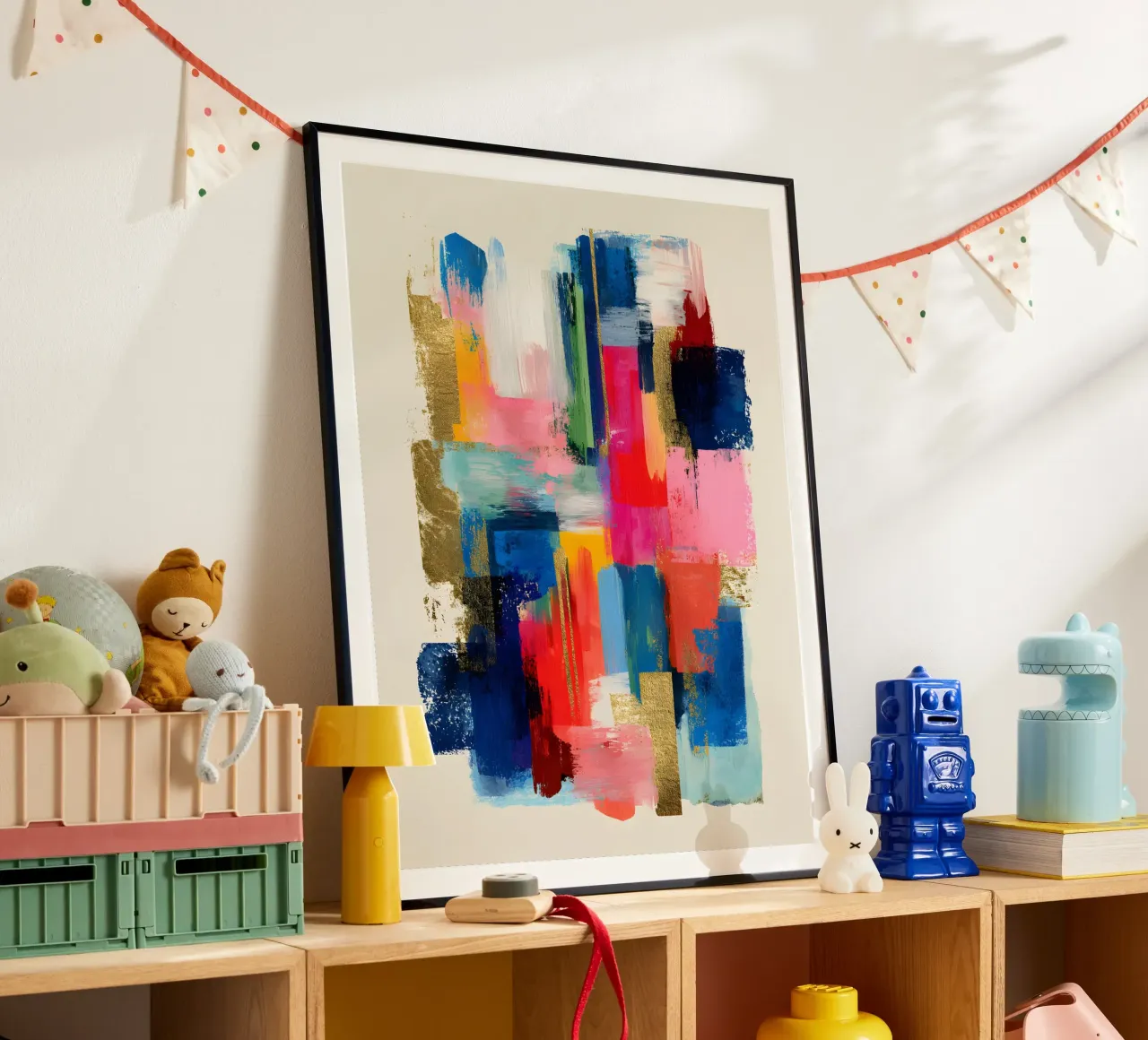 Neon Mind poster da Abstrakt Atelier