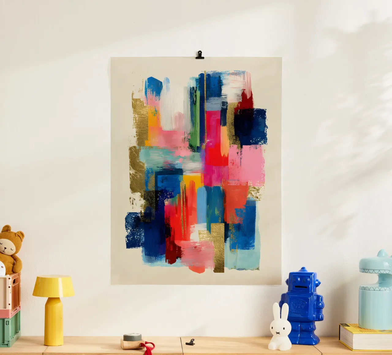 Neon Mind poster da Abstrakt Atelier