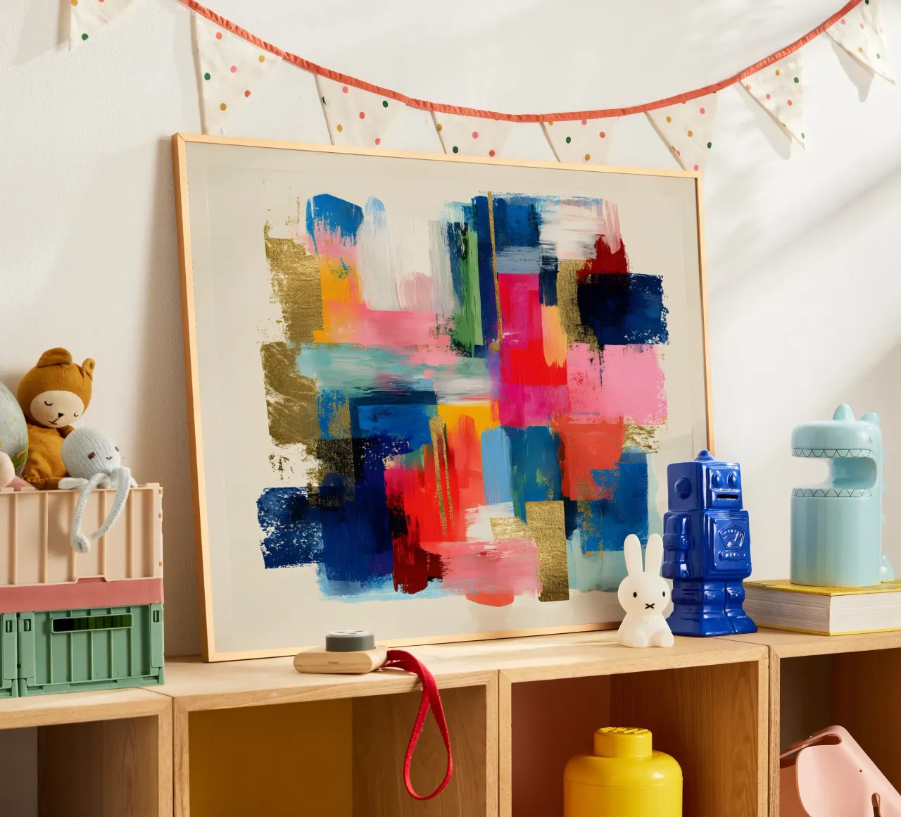 Neon Mind poster da Abstrakt Atelier