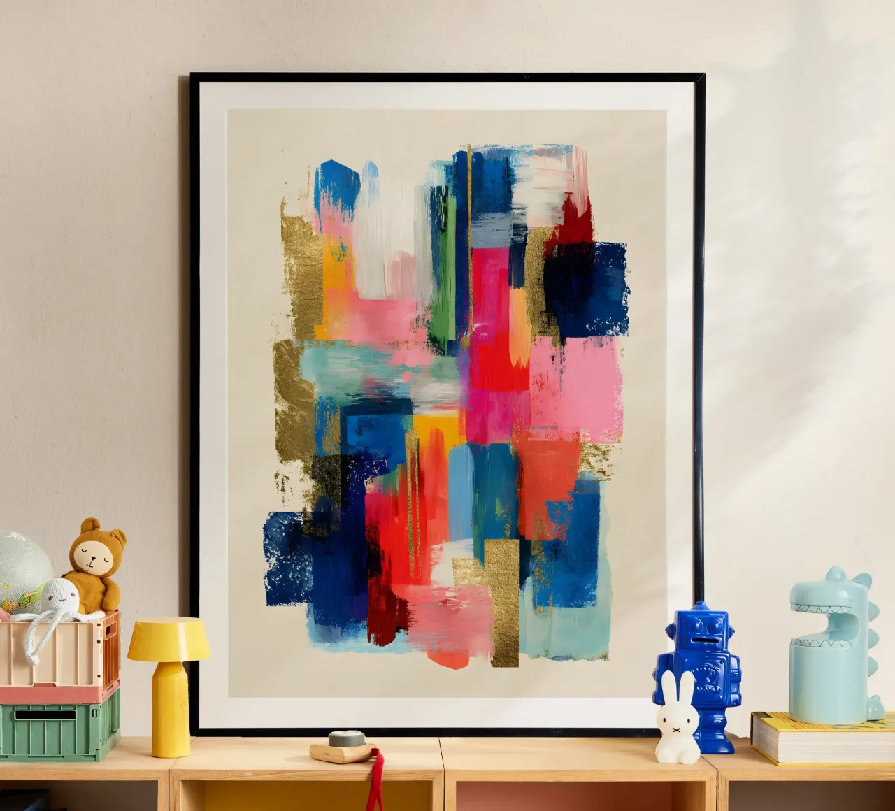 Neon Mind poster da Abstrakt Atelier