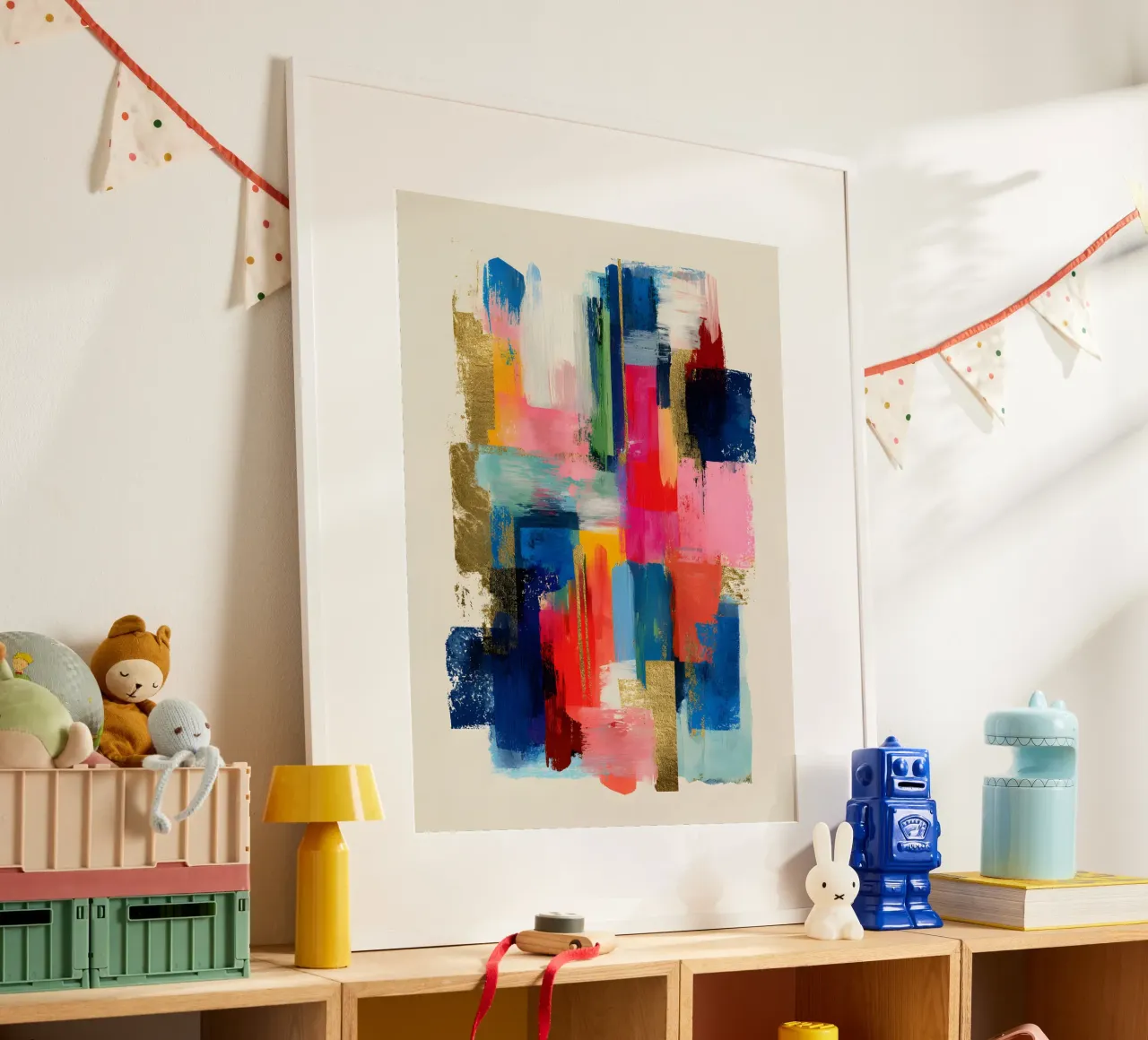 Neon Mind poster da Abstrakt Atelier