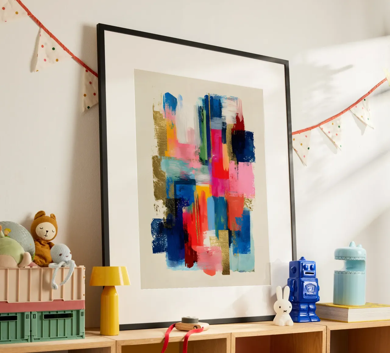 Neon Mind poster da Abstrakt Atelier