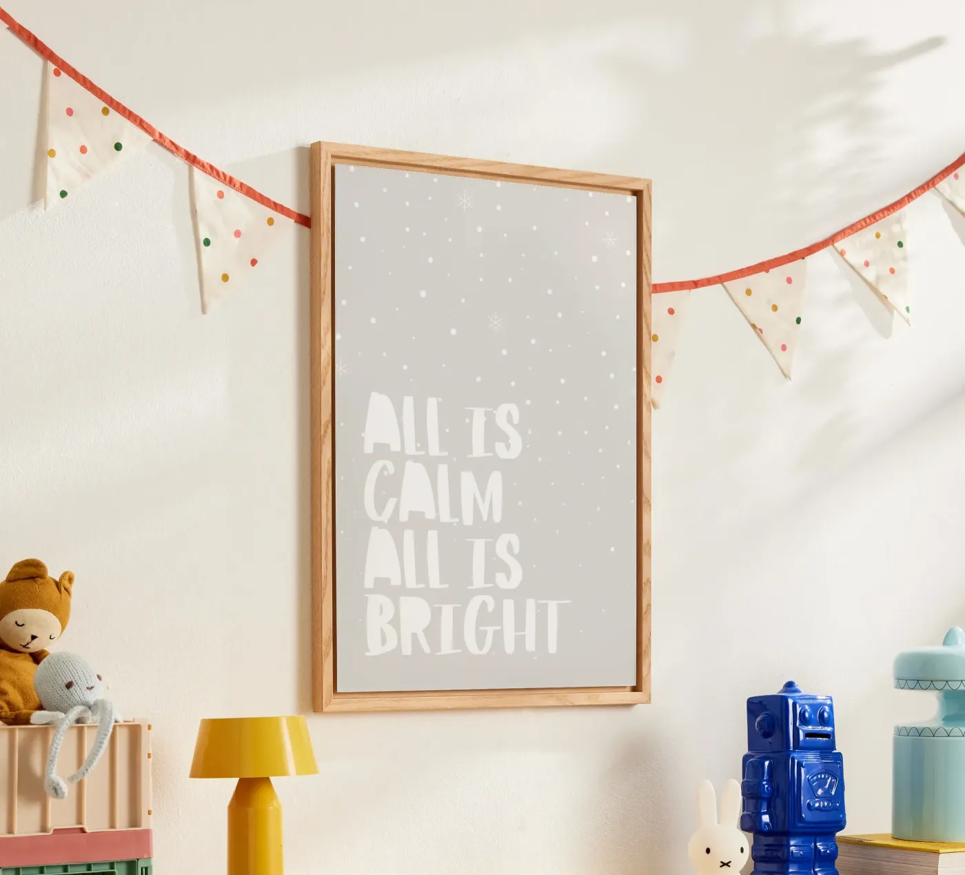 All is calm plexiglass da PurePeachChristmas