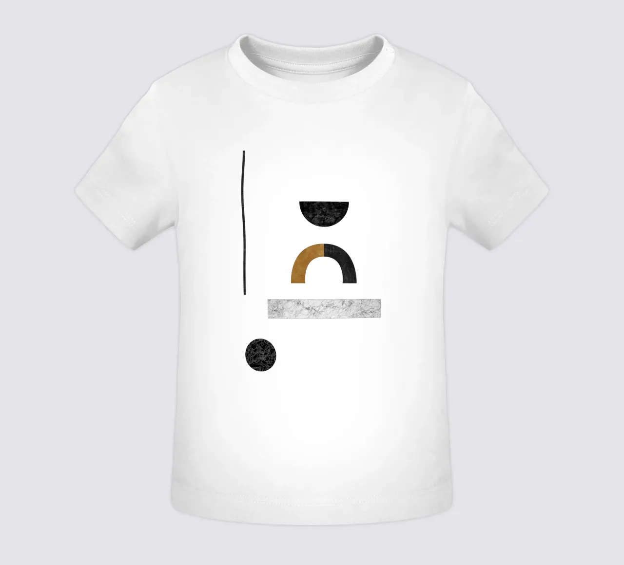 Abstract Geometric III baby t-shirt by Orara Studio