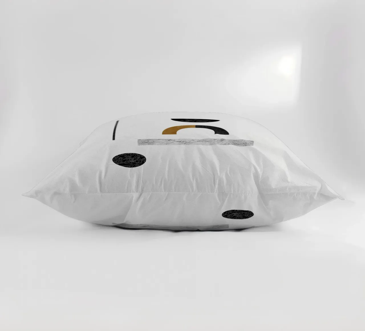 Abstract Geometric III decorative cushion by Orara Studio