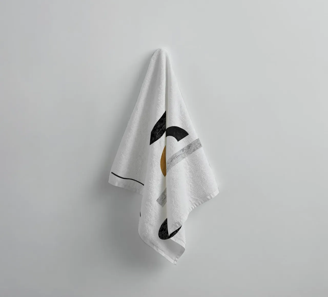 Abstrakt Geometrisch III Handtuch von Orara Studio