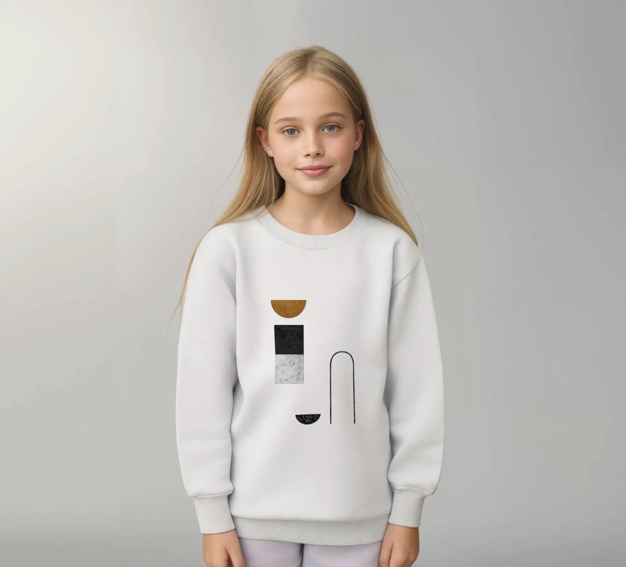 Geometría abstracta IV sudadera para niño de Orara Studio