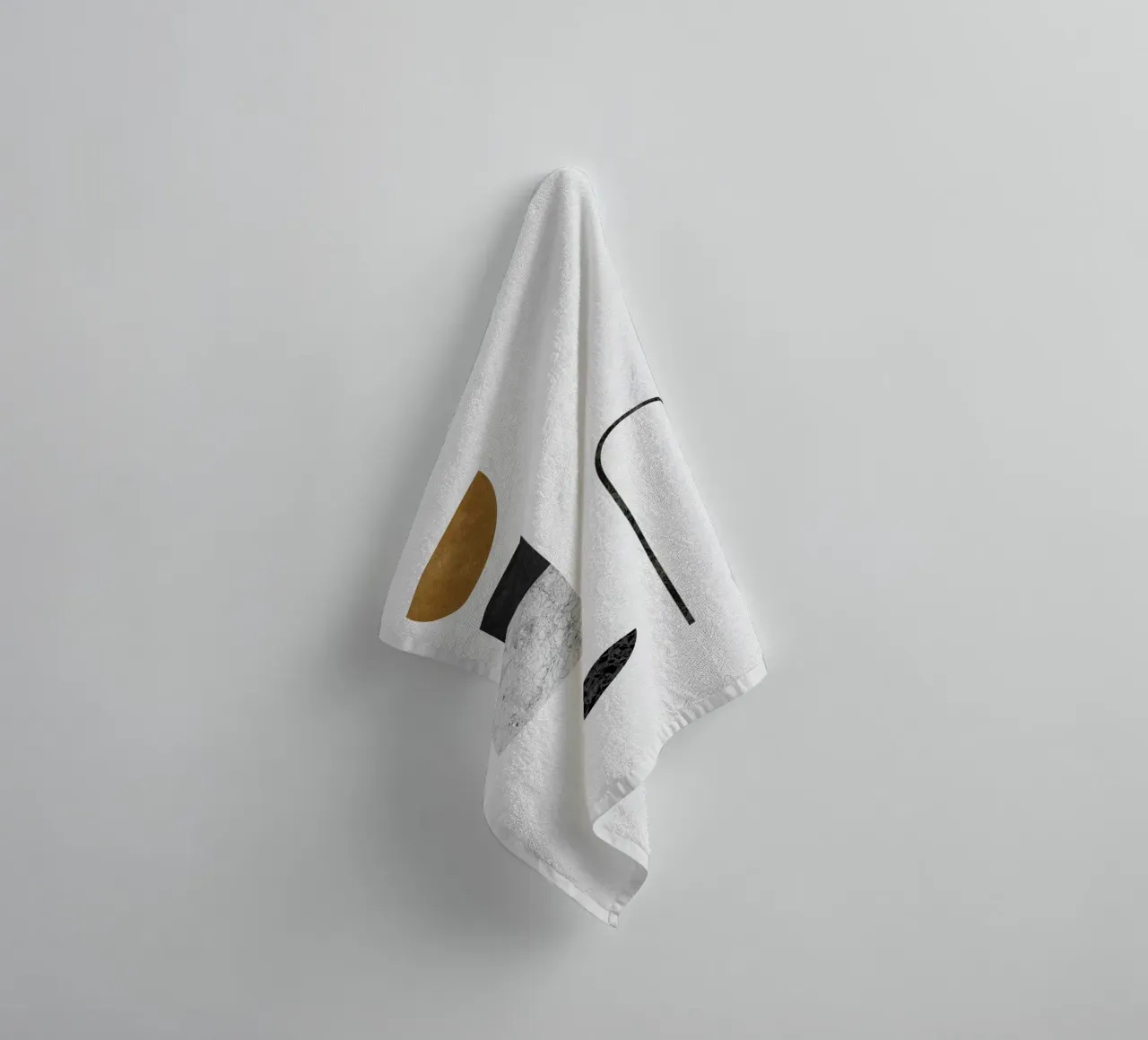 Abstract Geometric IV towel by Orara Studio