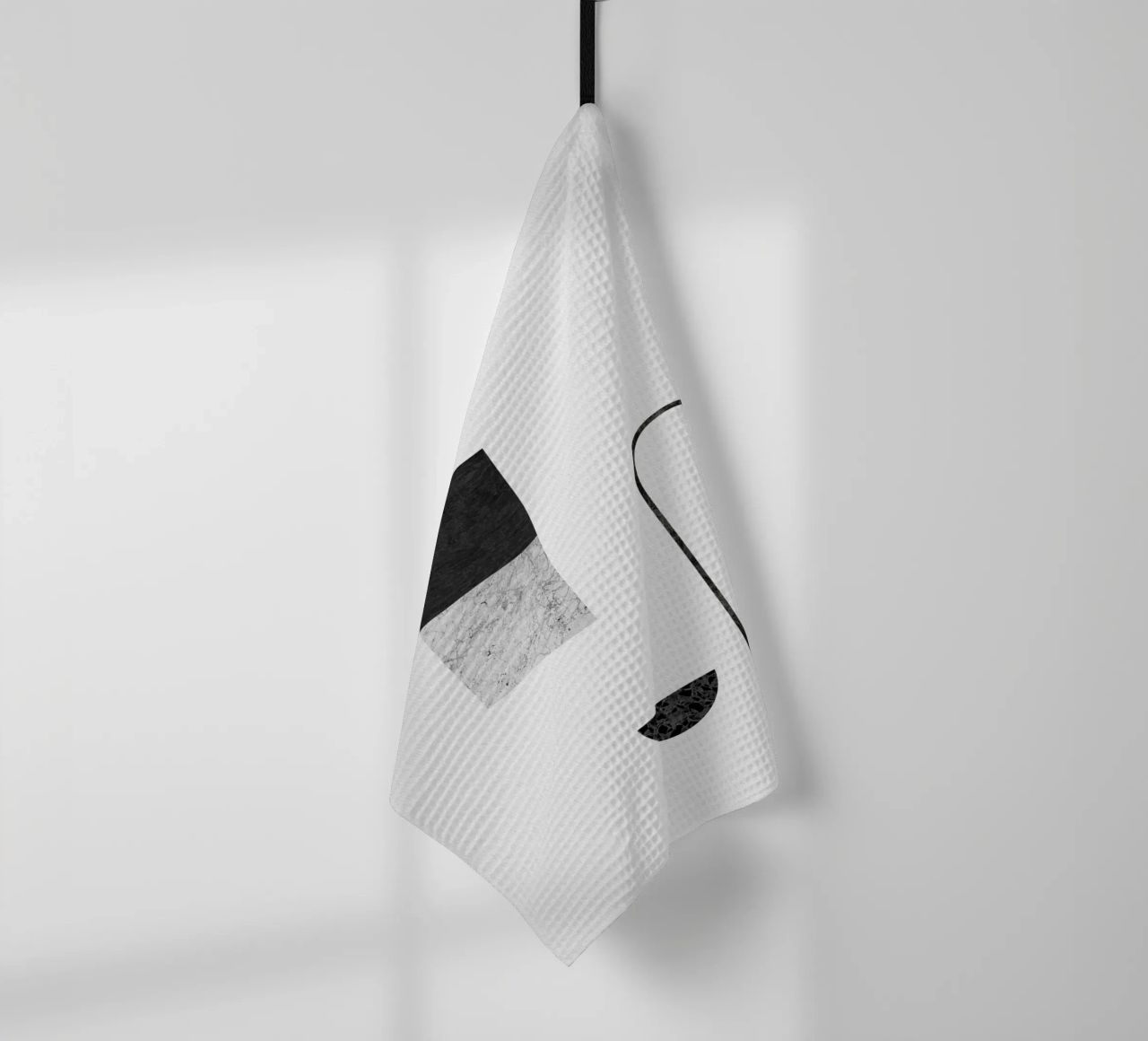 Géométrie abstraite IV torchon de Orara Studio