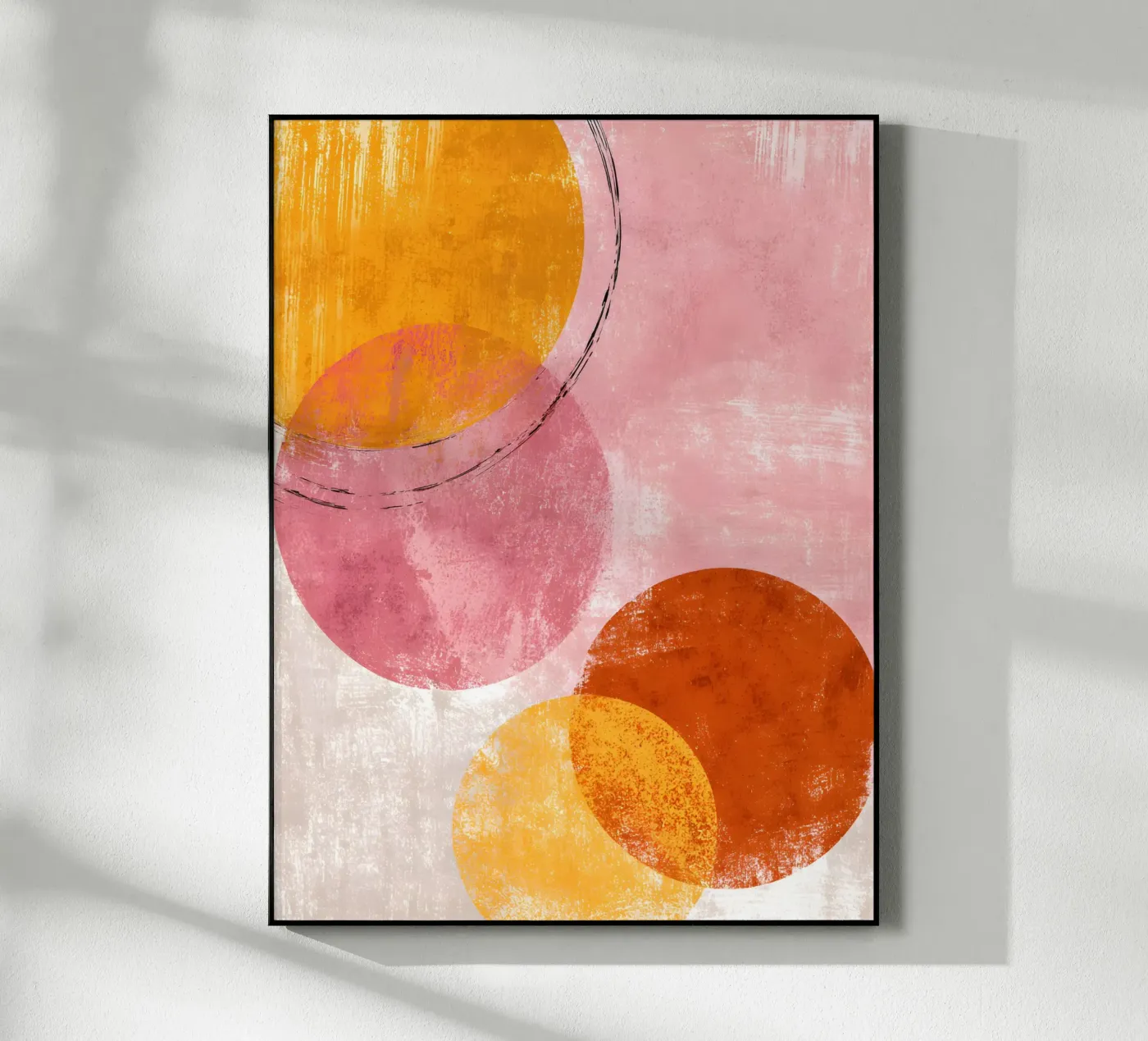 Solar Drift Acryl-Glas von Abstrakt Atelier