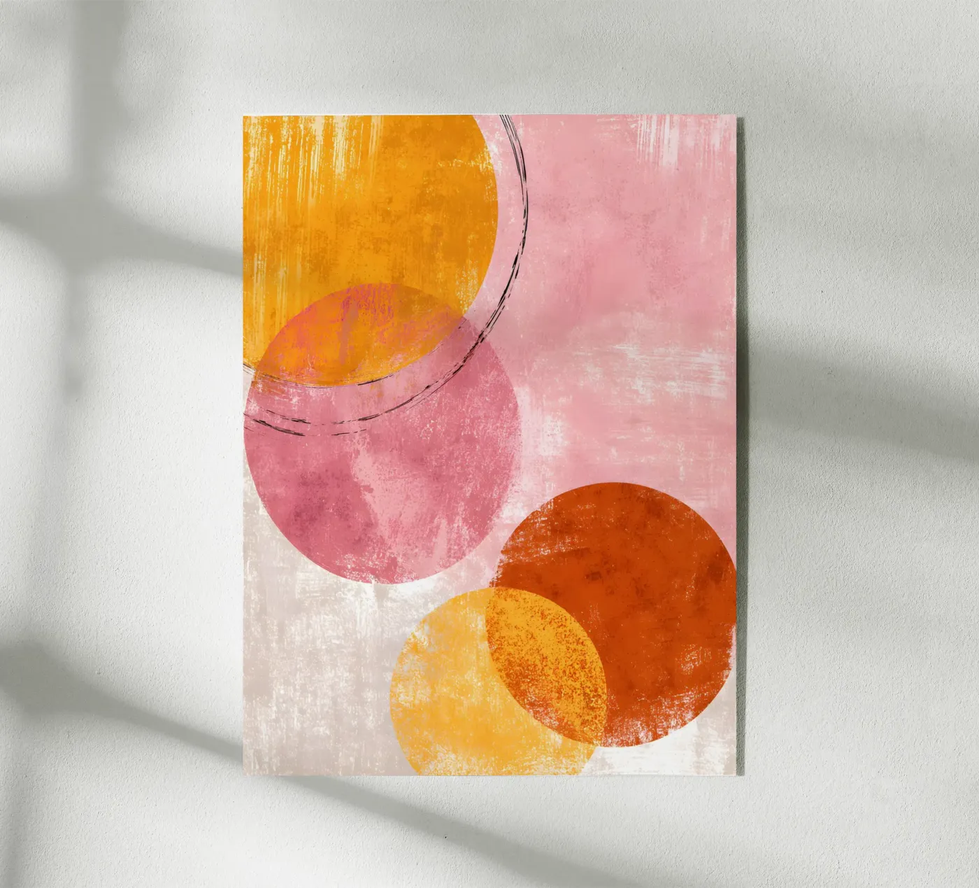 Solar Drift Acryl-Glas von Abstrakt Atelier