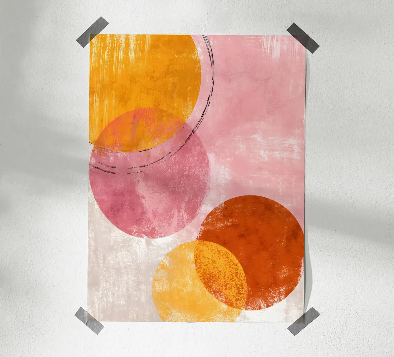 Solar Drift poster da Abstrakt Atelier