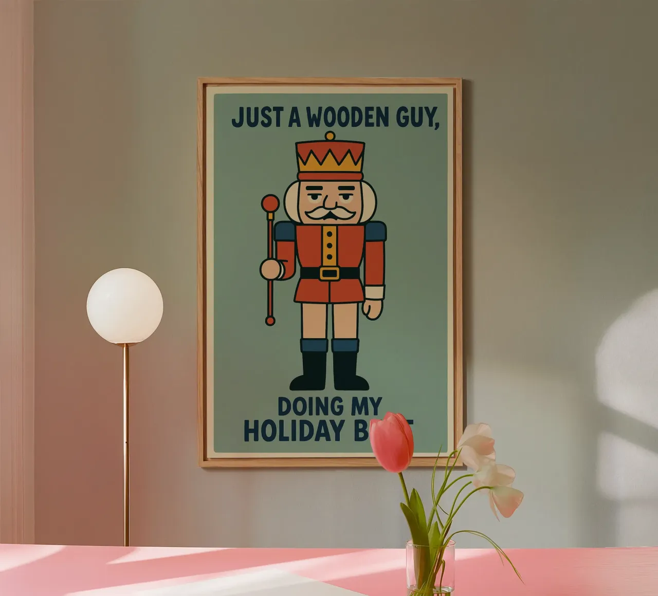 WOODEN GUY forex plate by PurePeachChristmas