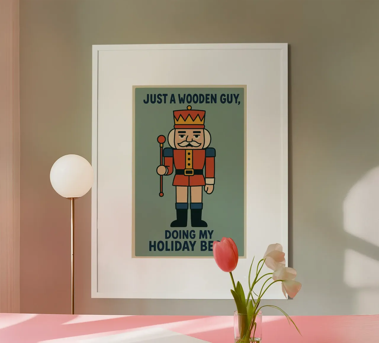 WOODEN GUY hahnemühle by PurePeachChristmas