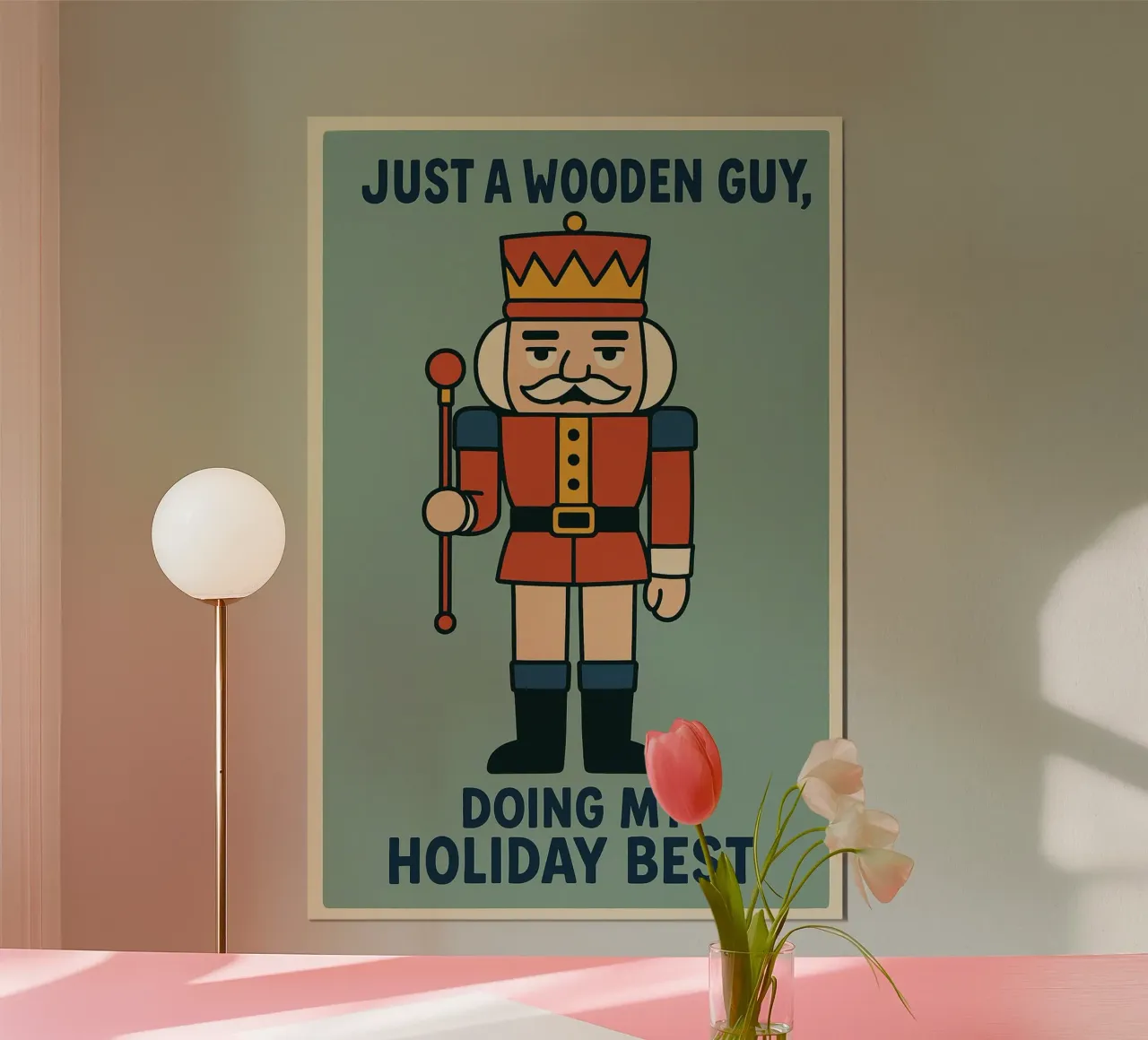 WOODEN GUY hahnemühle by PurePeachChristmas