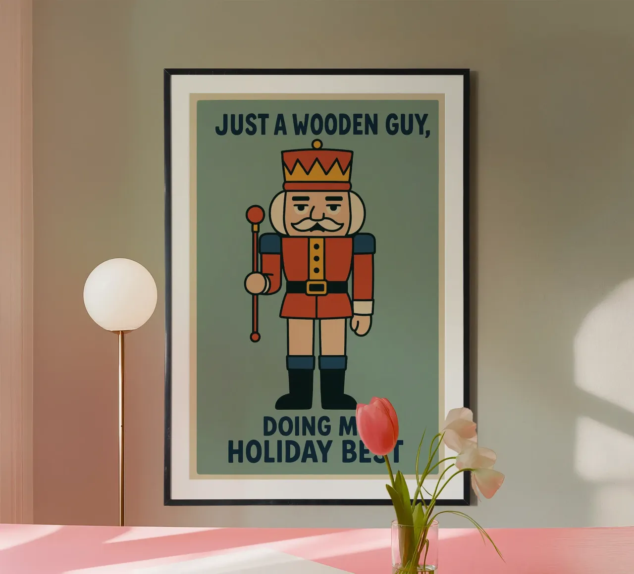 WOODEN GUY hahnemühle by PurePeachChristmas