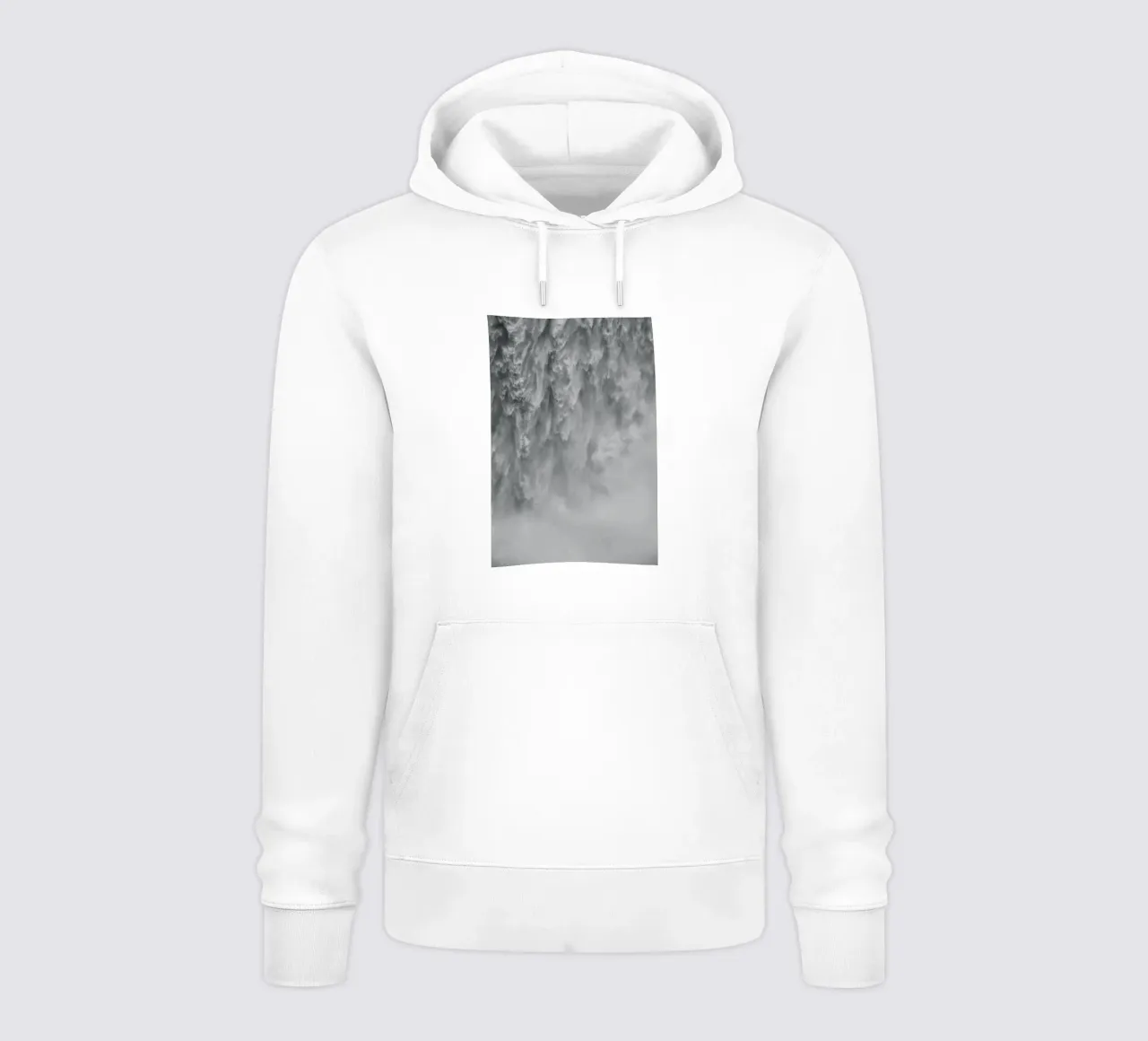 Abstract Waterfall felpa con cappuccio da Fjöllart