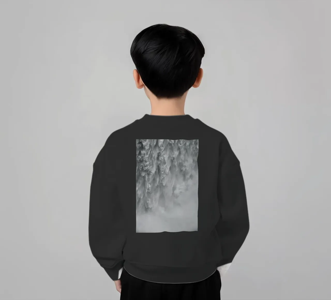 Abstract Waterfall felpa bambino da Fjöllart