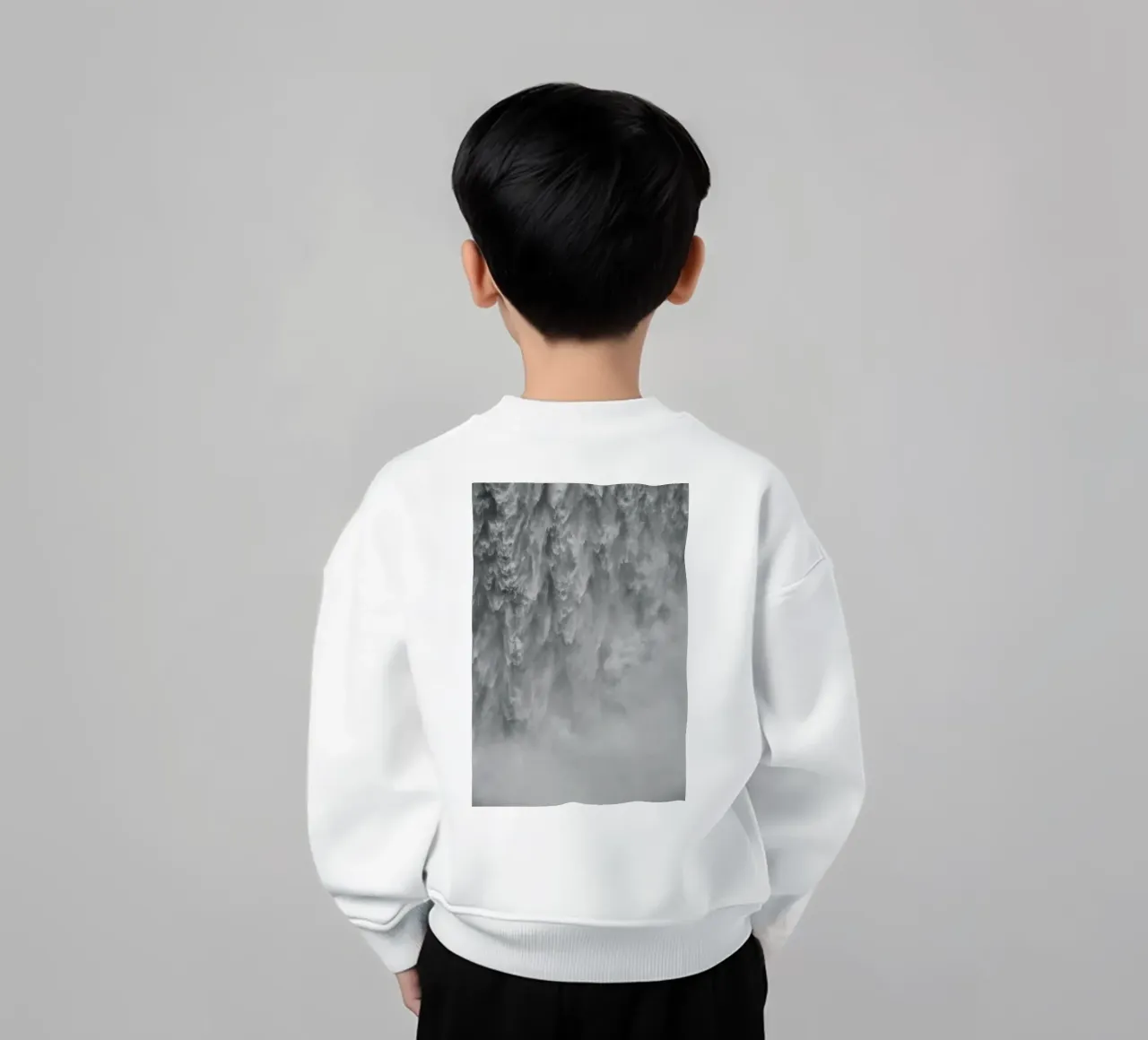 Abstract Waterfall felpa bambino da Fjöllart