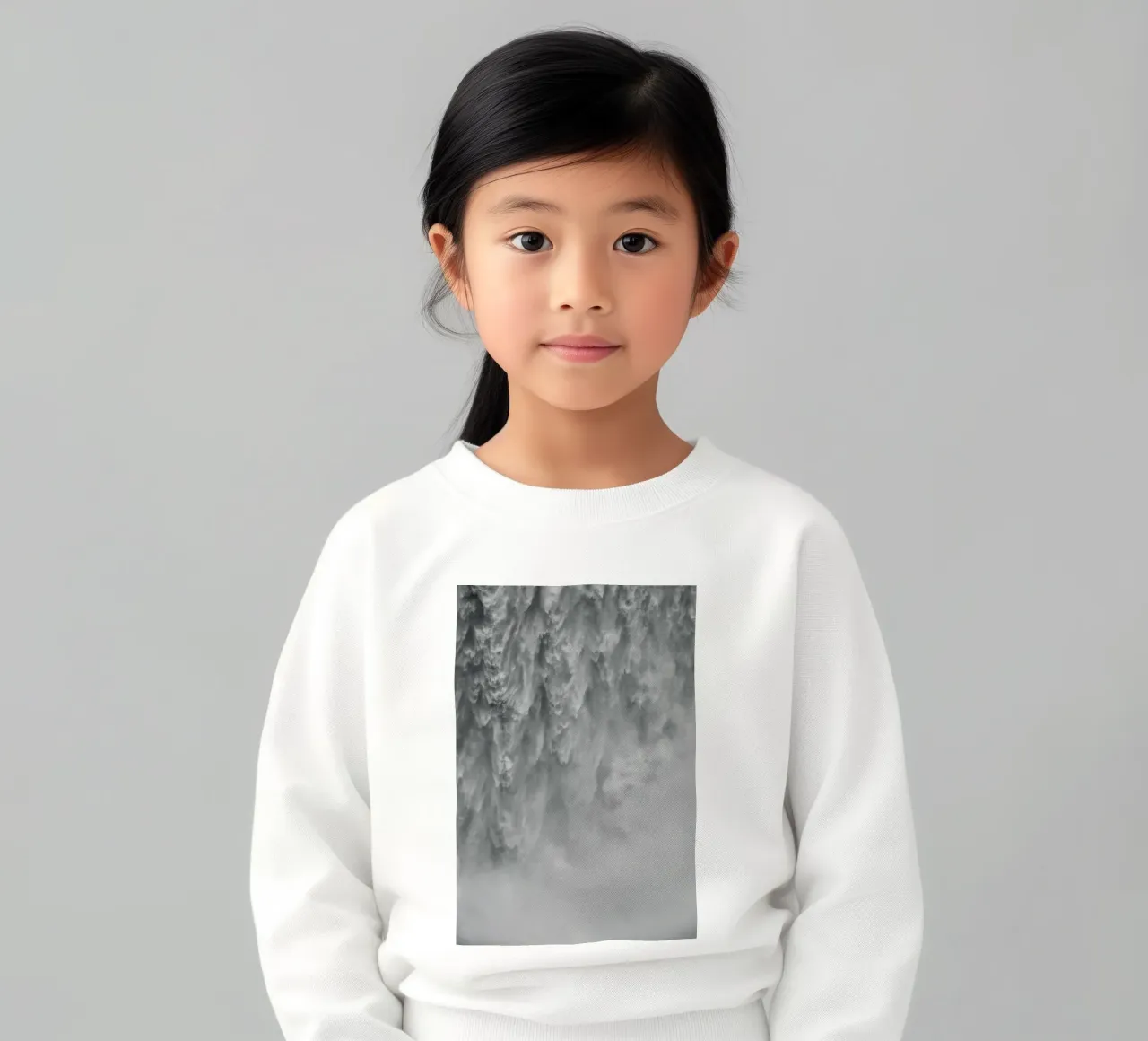 Abstract Waterfall felpa bambino da Fjöllart