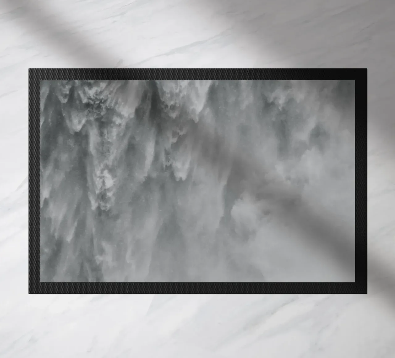 Abstract Waterfall zerbino da Fjöllart