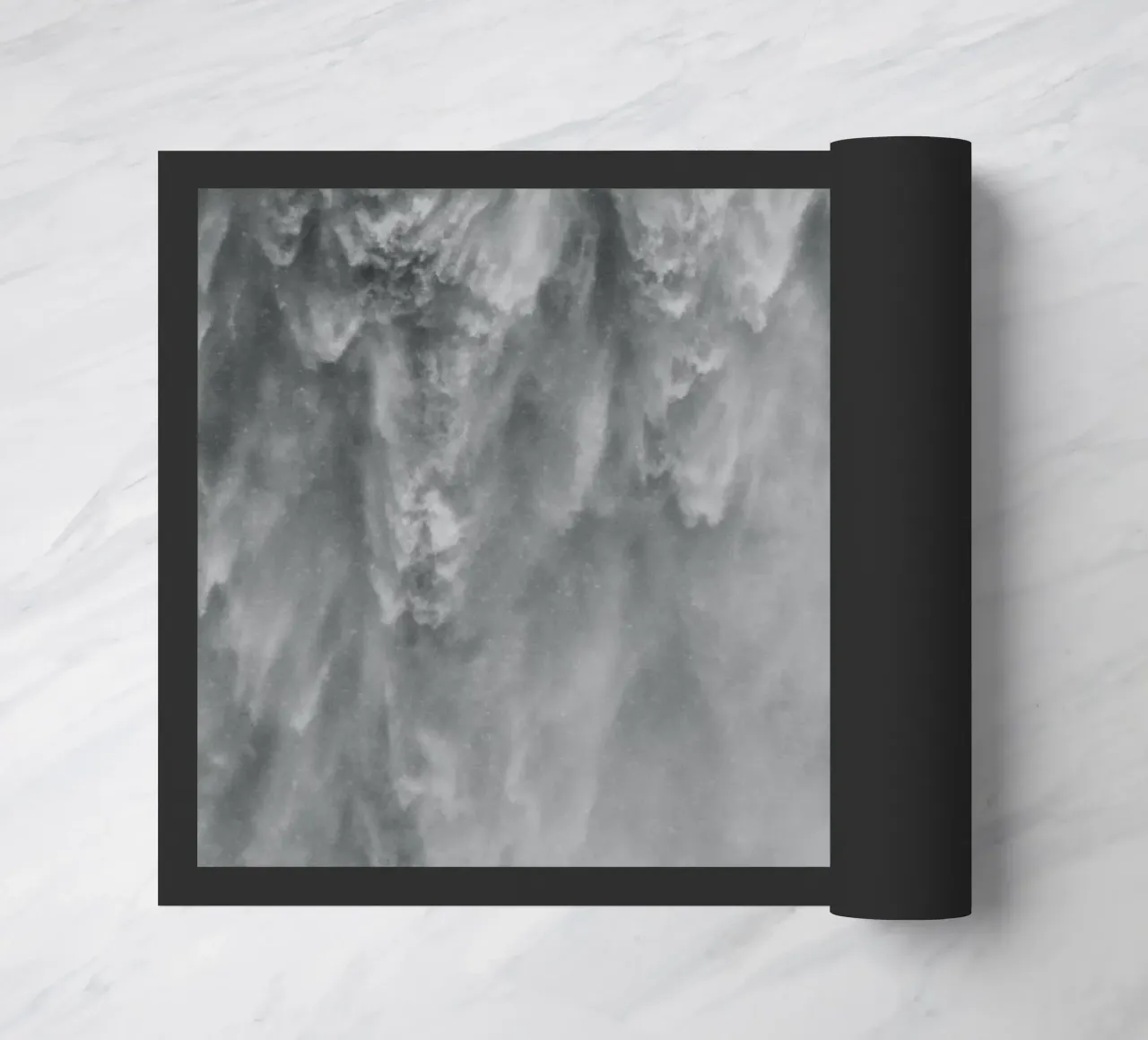 Abstract Waterfall zerbino da Fjöllart