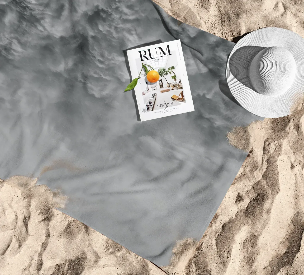 Abstract Waterfall telo mare da Fjöllart