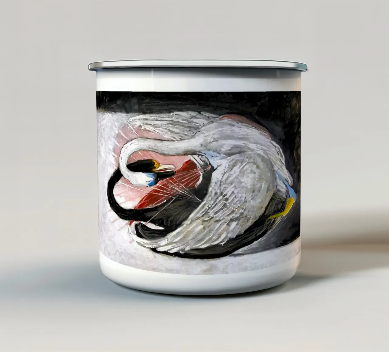 Il Cigno, n. 03, Gruppo IX-SUW tazza in smalto da William Store