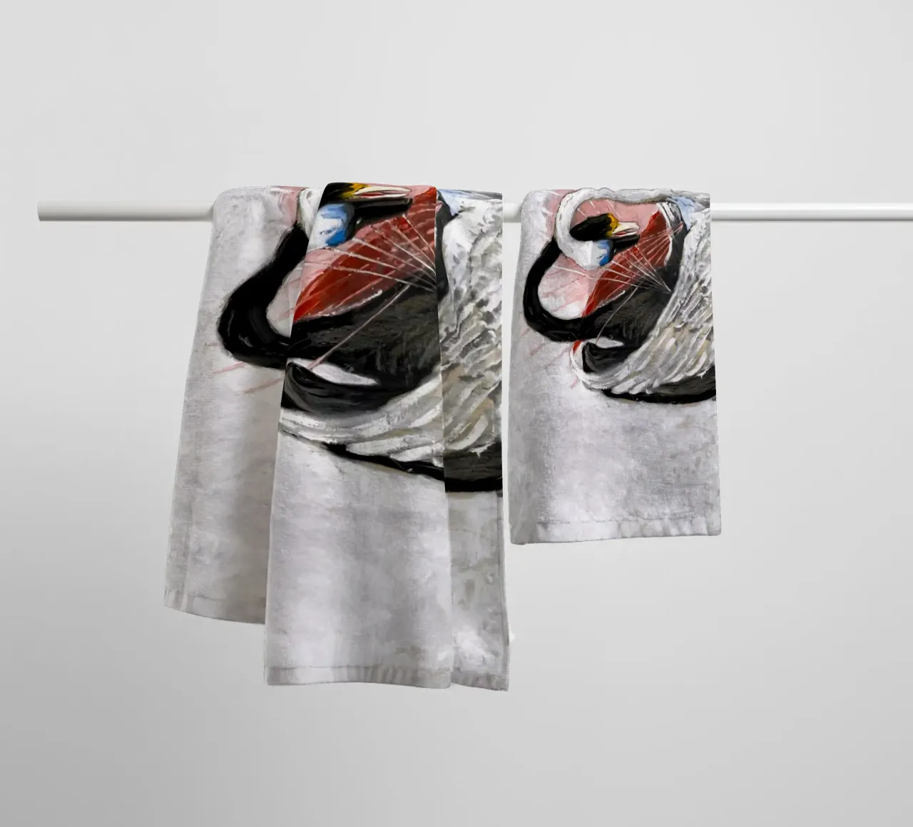 Der Schwan, Nr. 03, Gruppe IX-SUW Handtuch von William Store