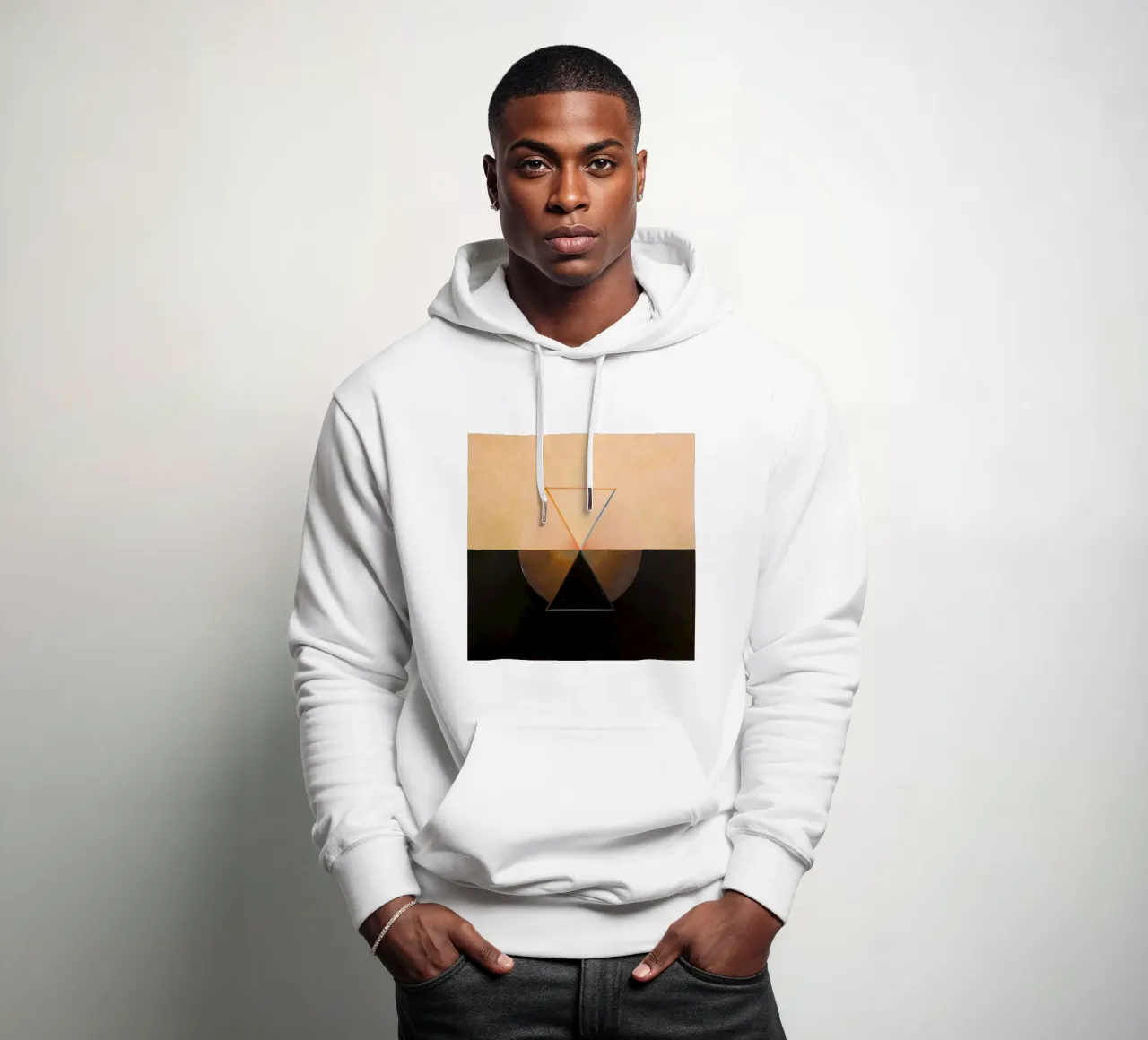 Hilma Af Klint - Il cigno n. 13 Gruppo Ix Suw felpa con cappuccio da William Store