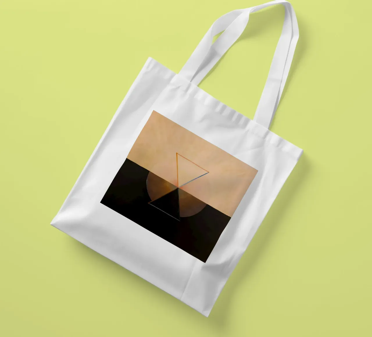Hilma Af Klint - Il cigno n. 13 Gruppo Ix Suw borsa in juta da William Store
