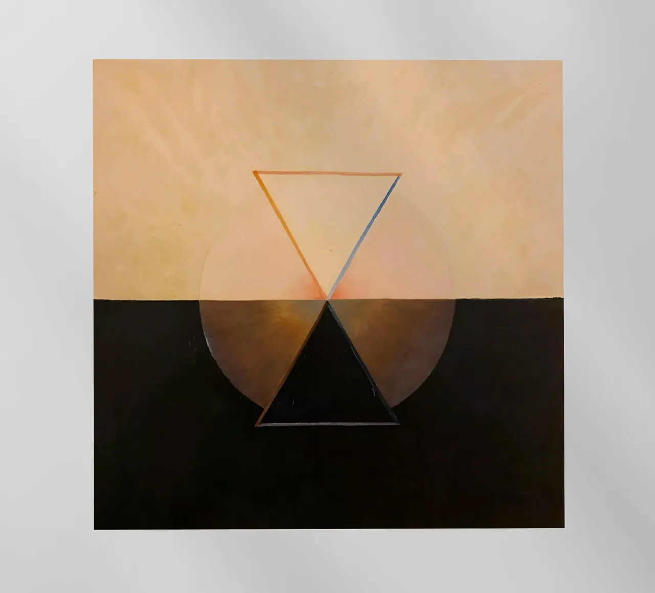 Hilma Af Klint - El cisne nº 13 Grupo Ix Suw lámina retroiluminada de William Store