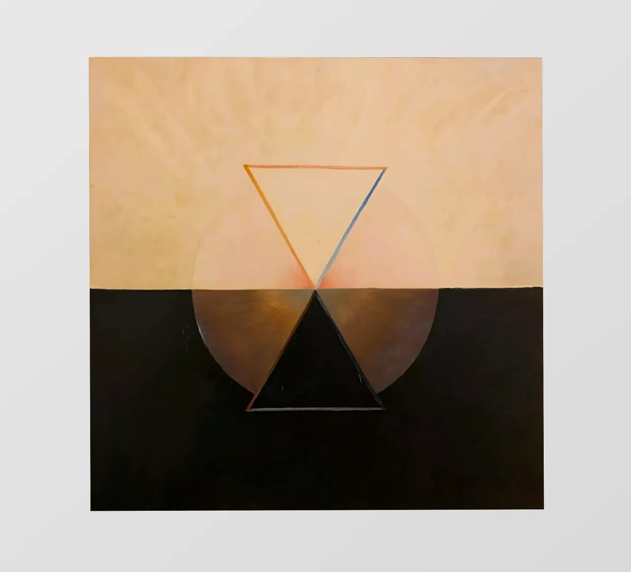 Hilma Af Klint - El cisne nº 13 Grupo Ix Suw lámina retroiluminada de William Store